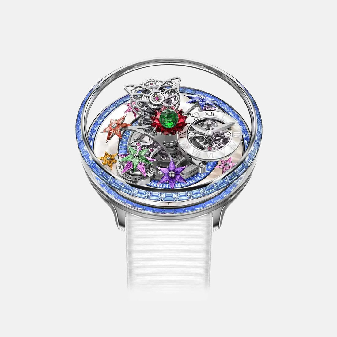 Fleurs De Jardin Icy Blue Sapphires AF321.30.BB.AA.B