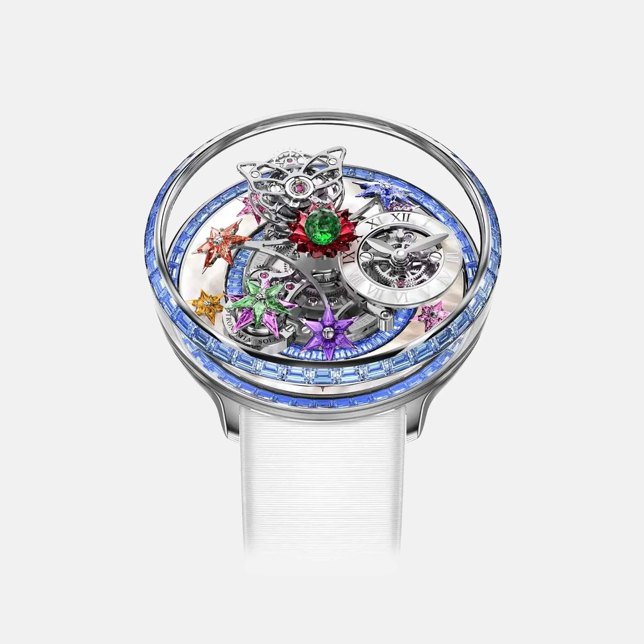 Fleurs De Jardin Icy Blue Sapphires AF321.30.BB.AA.B