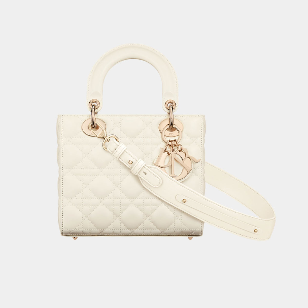 حقيبة Lady Dior My ABCDior Small من جلد الضأن Cannage