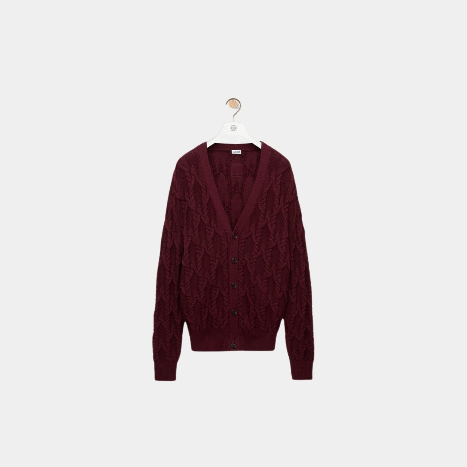 Loewe Cardigan in Cotton, Front