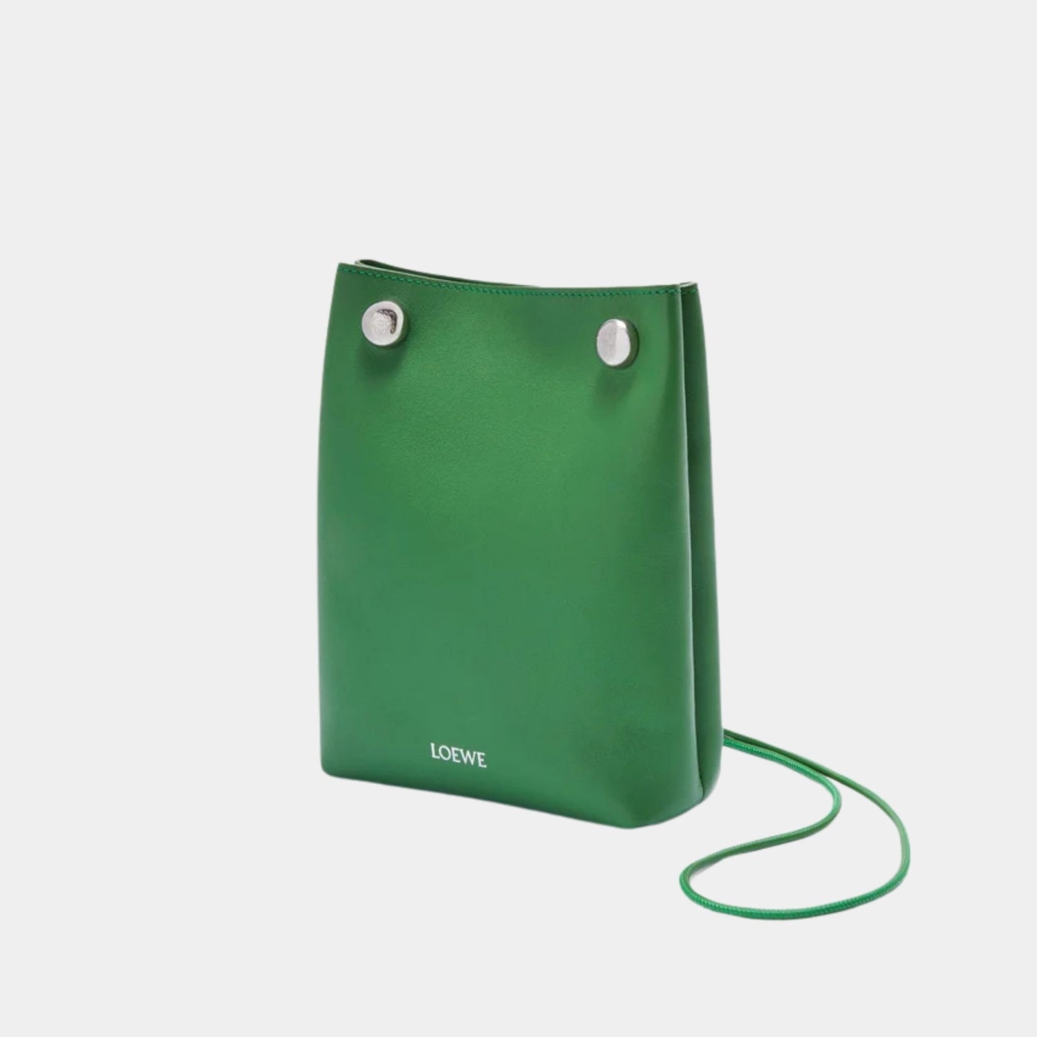 Ushapolytubes Bag Pocket Verde Inglese Obag Loewe Pebble Pochette