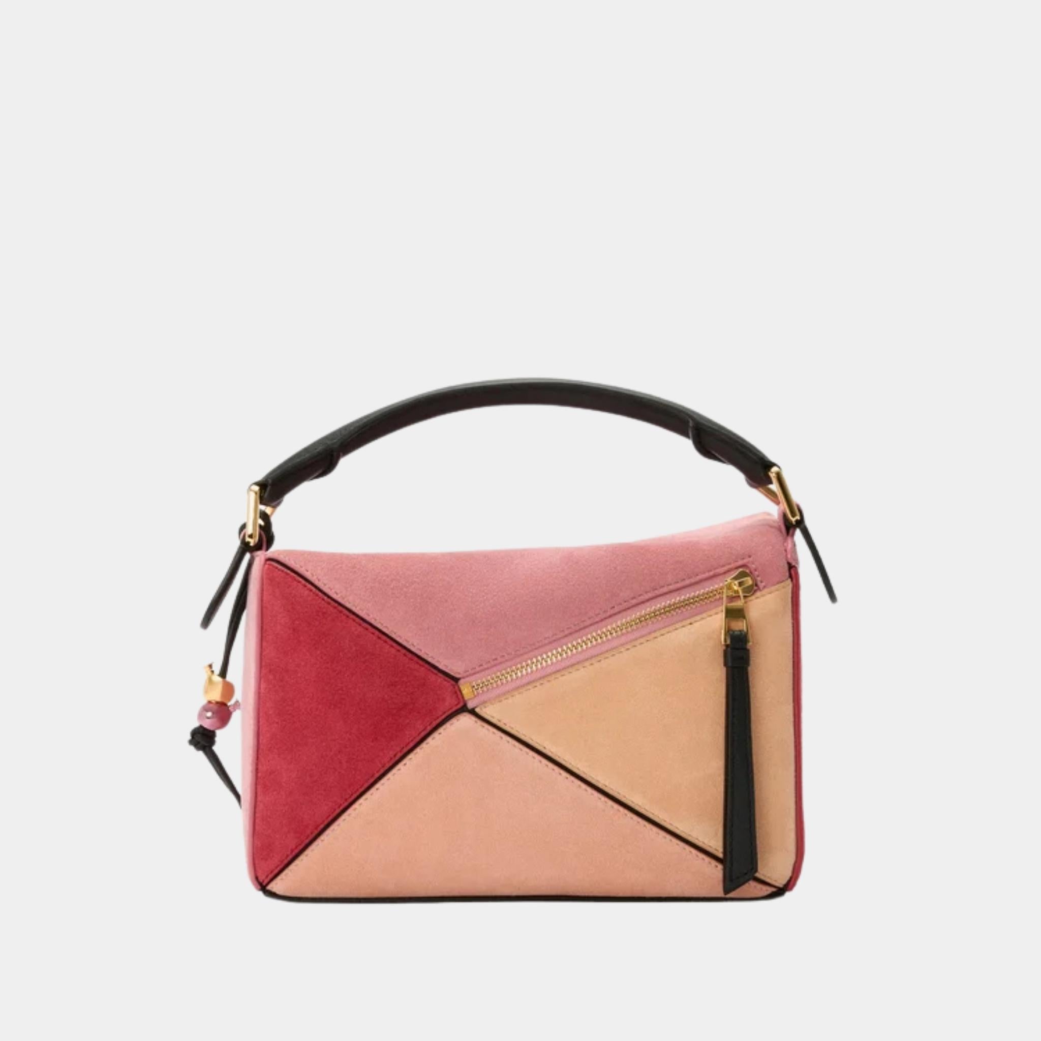 Loewe Puzzle 10 FW15 Runway Re-edition in Calfskin Suede – SANDS