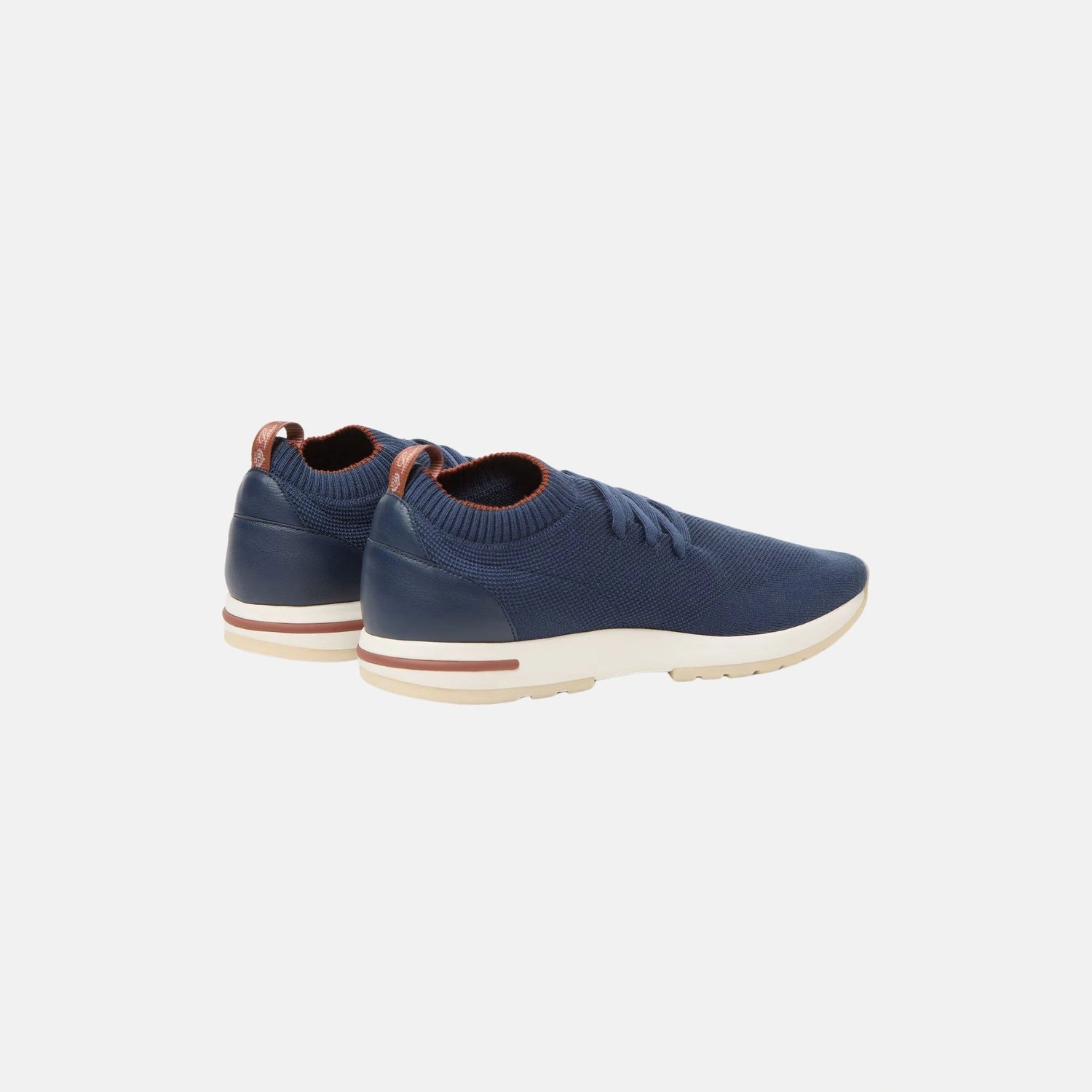 Loro Piana 360 Flexy Walk Sneaker Virgin Wool, Ocean Cavern, Back