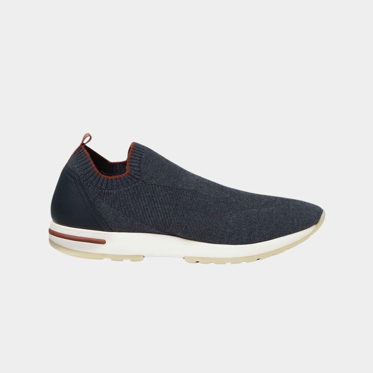 Loro Piana 360 LP Flexy Active Sneaker Virgin Wool, Bluish, Side