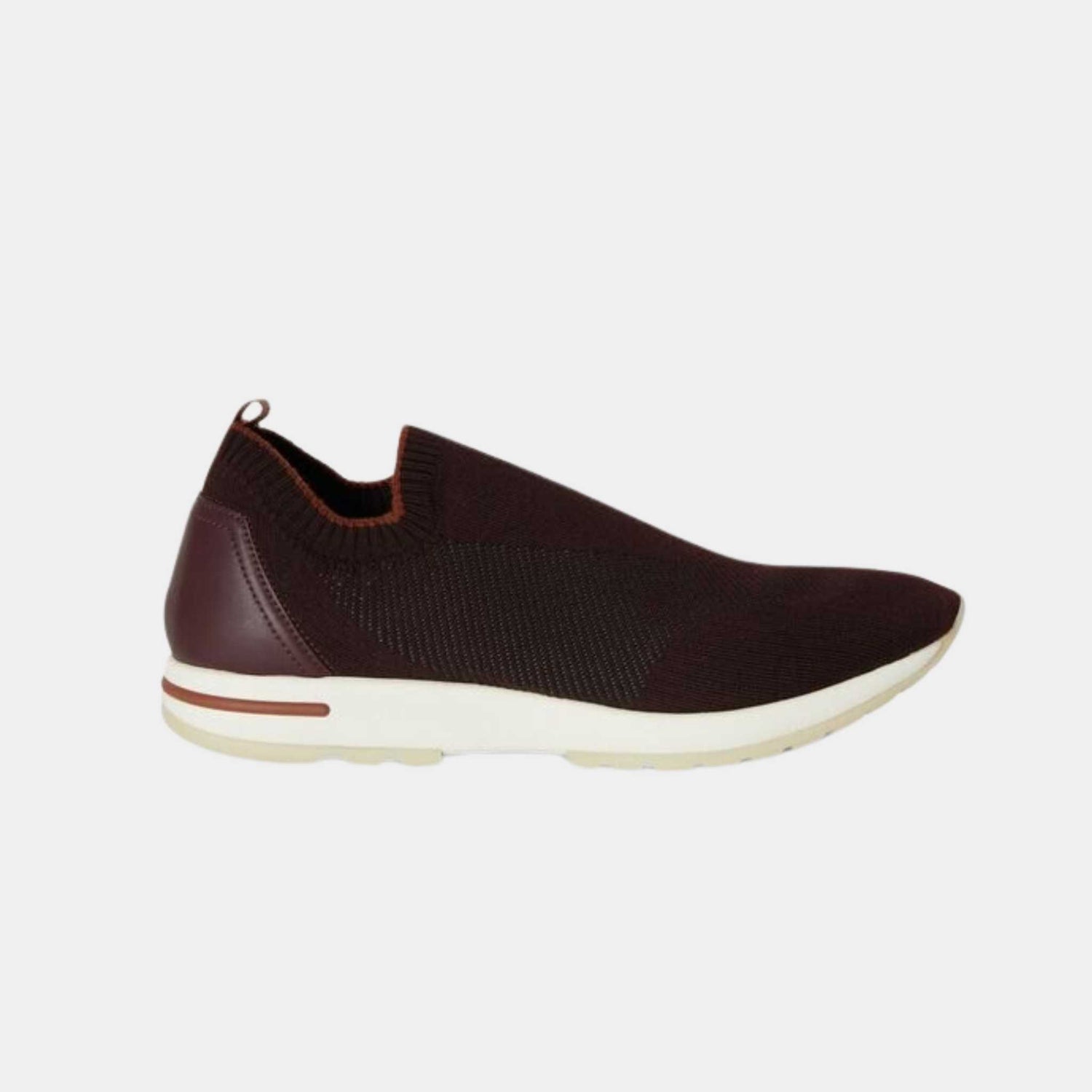 Loro Piana 360 Lp Flexy Active Sneaker Virgin Wool Dark Claret, Side