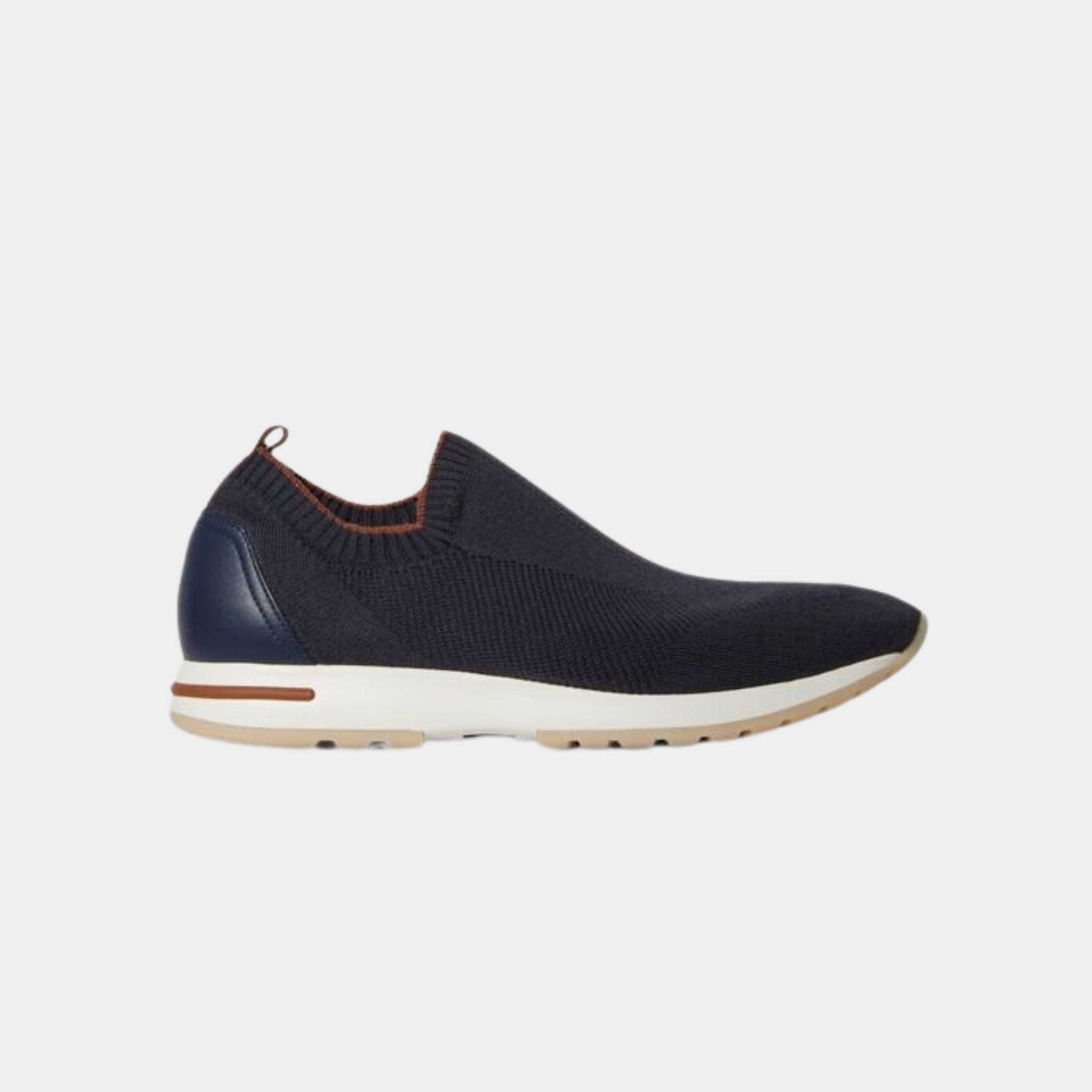 Loro Piana 360 Lp Flexy Active Sneaker Virgin Wool Galaxy Blue, Side