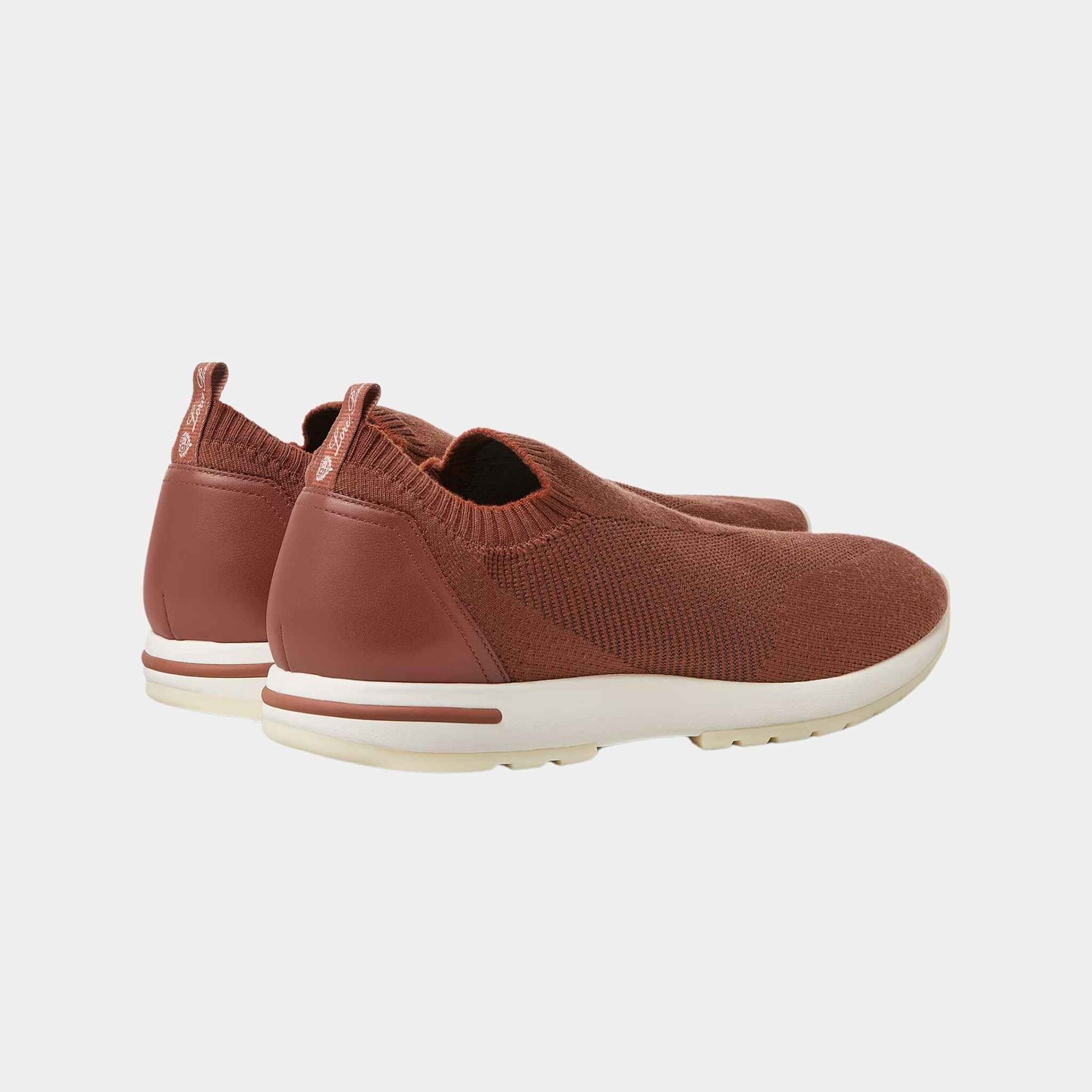 Loro Piana 360 LP Flexy Active Sneaker Virgin Wool, Moka Brown, Back