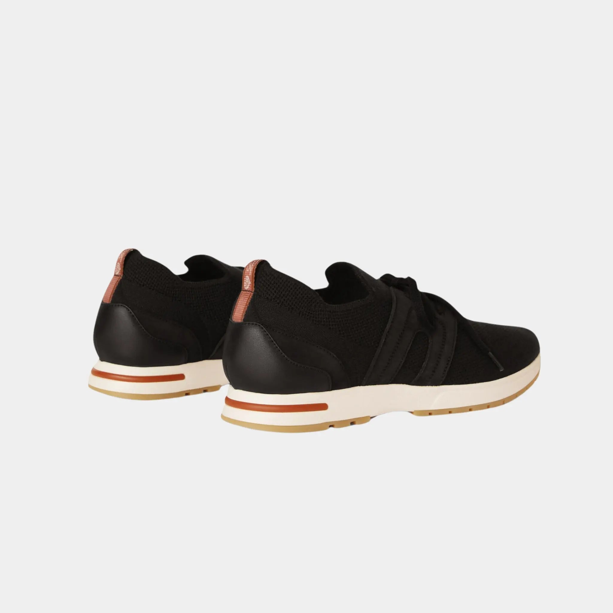 Loro Piana 360 LP Lady Flexy Walk Sneaker Virgin Wool, Caviar, Back