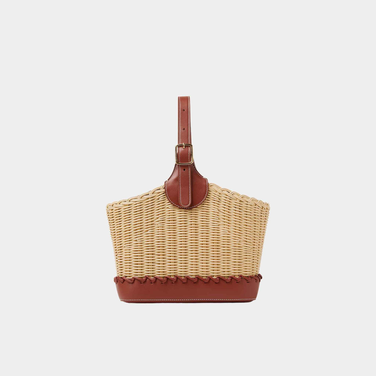 حقيبة Bobbin Bucket من الخوص