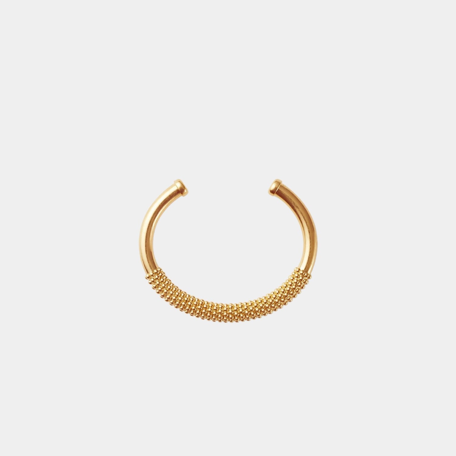 Loro Piana Bubble Bracelet Brass, Soft Gold, Top