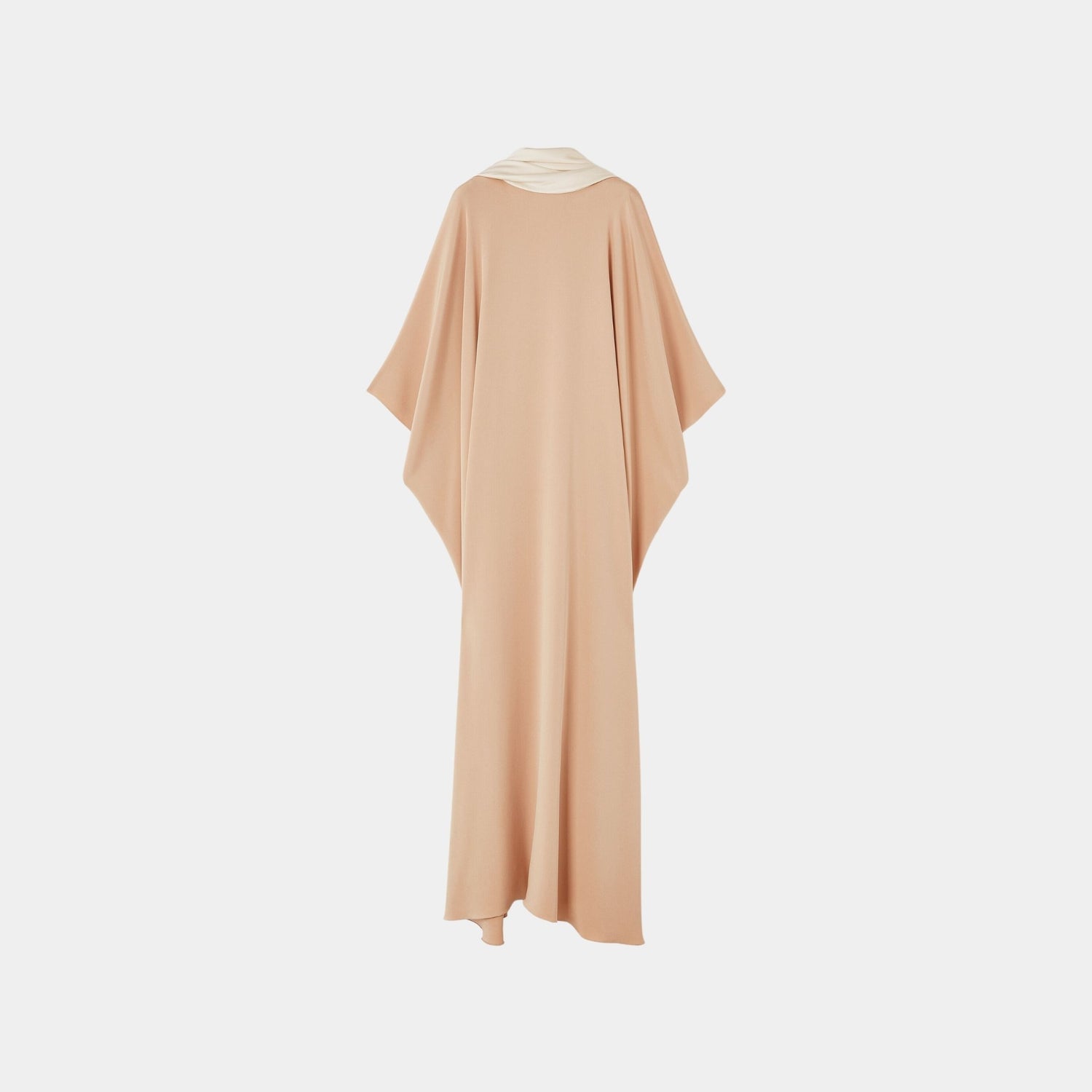 Loro Piana Elin Dress Silk, Creamed Honey, Front