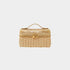 Loro Piana Extra Pocket L19 East West Wicker RATTAN And Lizard Skin, Front