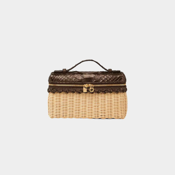 Loro Piana Extra Pocket L19 East West Wicker RATTAN And Loro Piana Extra Pocket L19 East West Wicker RATTAN And