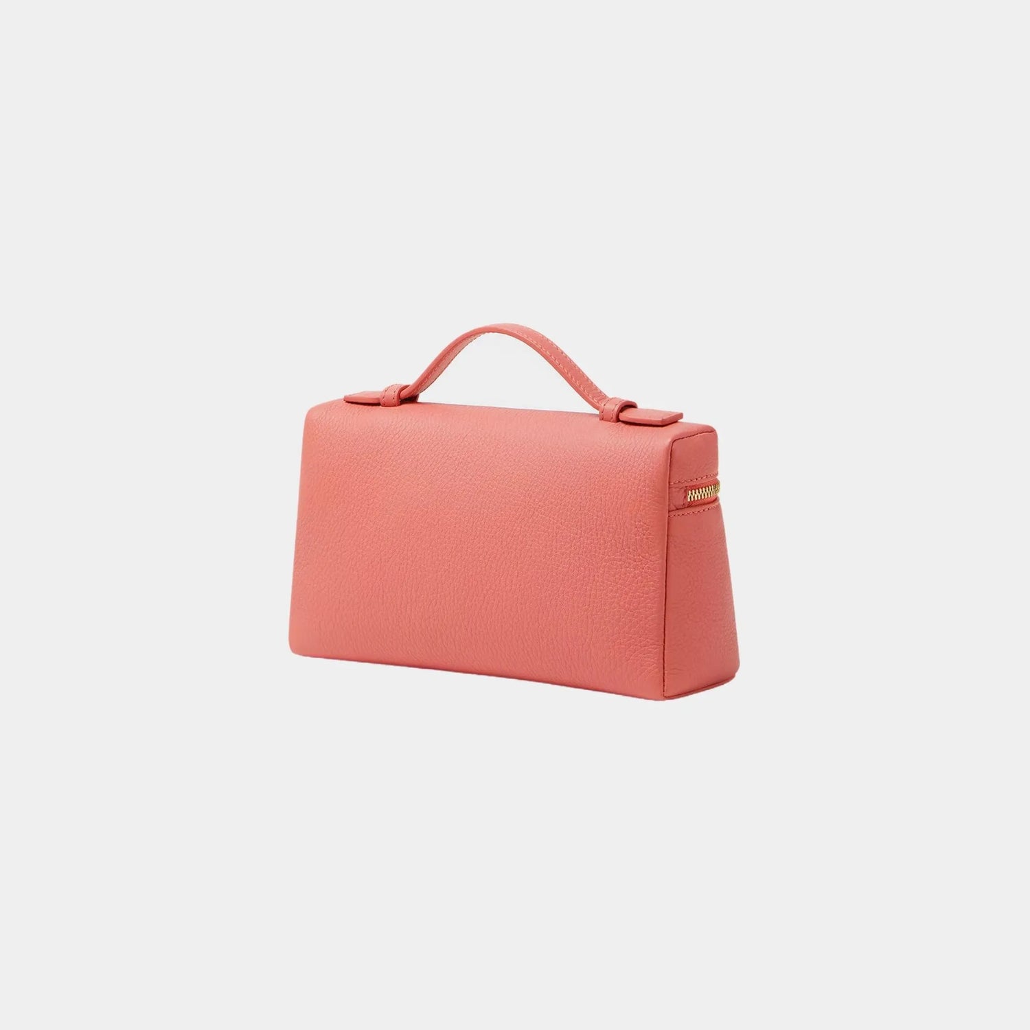 Loro Piana Extra Pocket L19 Grained Calfskin, Dark Bubblegum, Sun Gold, Back