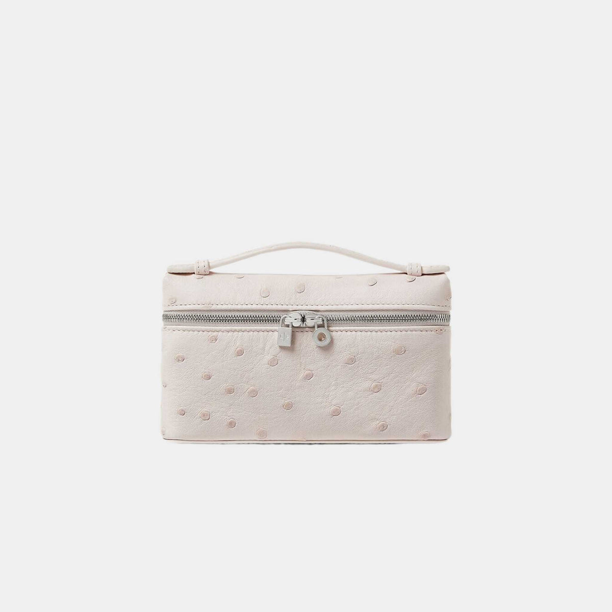 Extra Pocket Mini Pouch Ostrich Leather