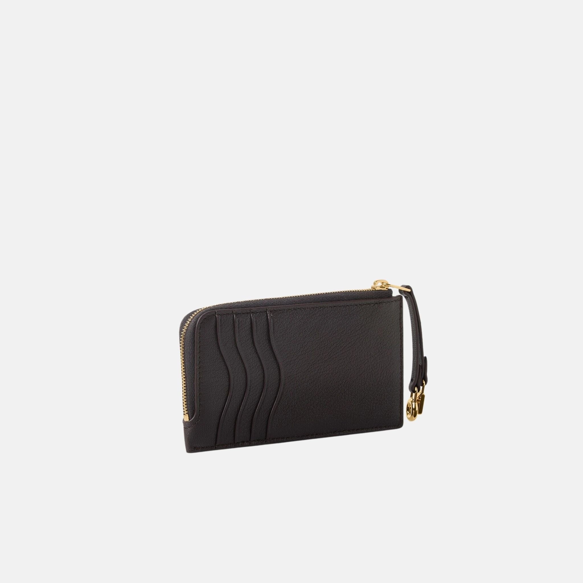 Loro Piana Extra Zip Pouch in Goatskin, Back