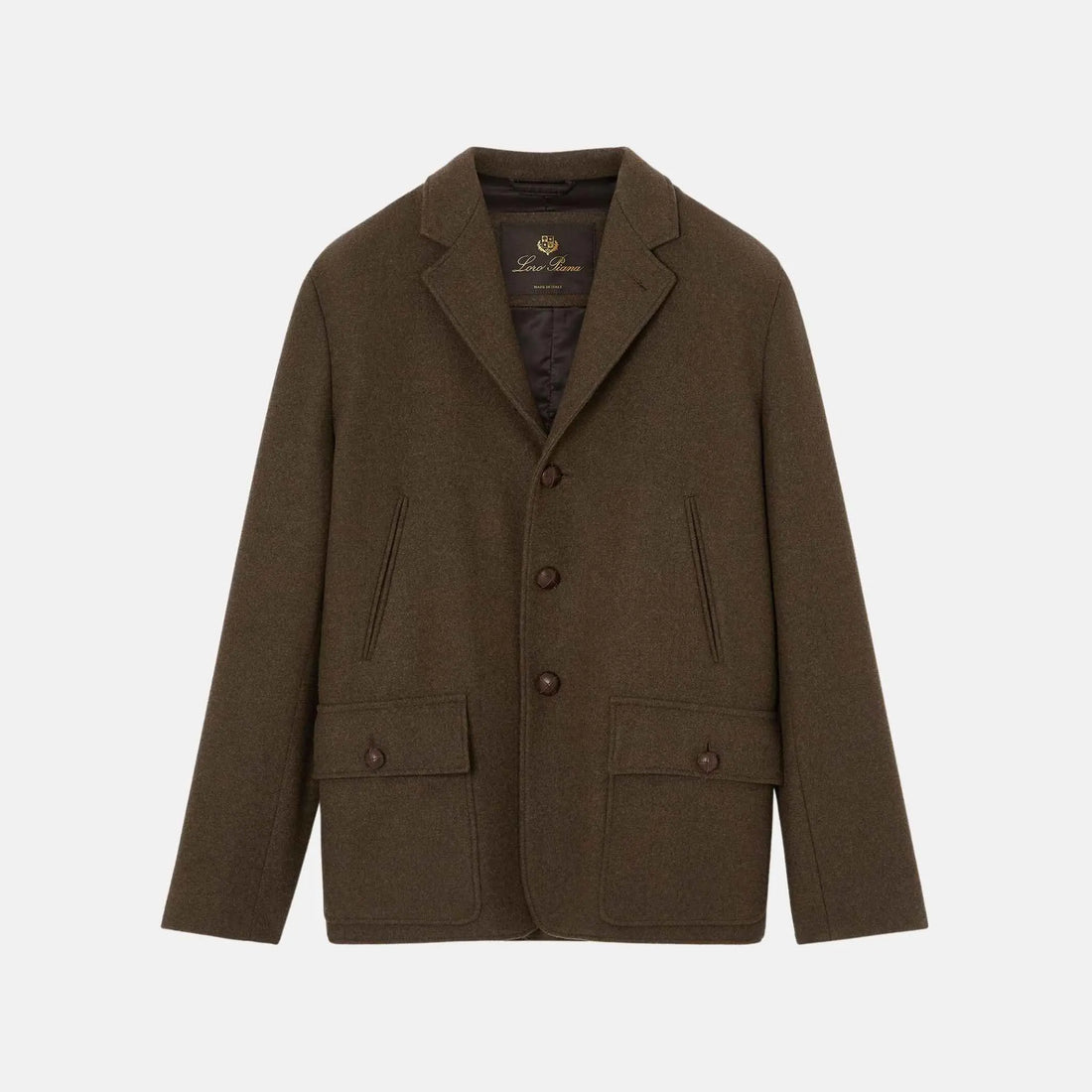 Loro Piana Hadley Jacket Wish Wool Cashmere, Front