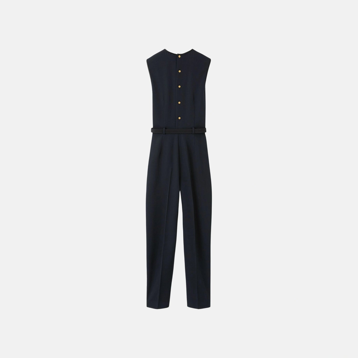Loro Piana Headley Jumpsuit in Wool, Back