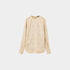 Loro Piana Jami Blouse Silk, Golden Butter, Front