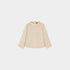 Loro Piana Kids Arazzo Blouse Silk, Goldent Butter, Front