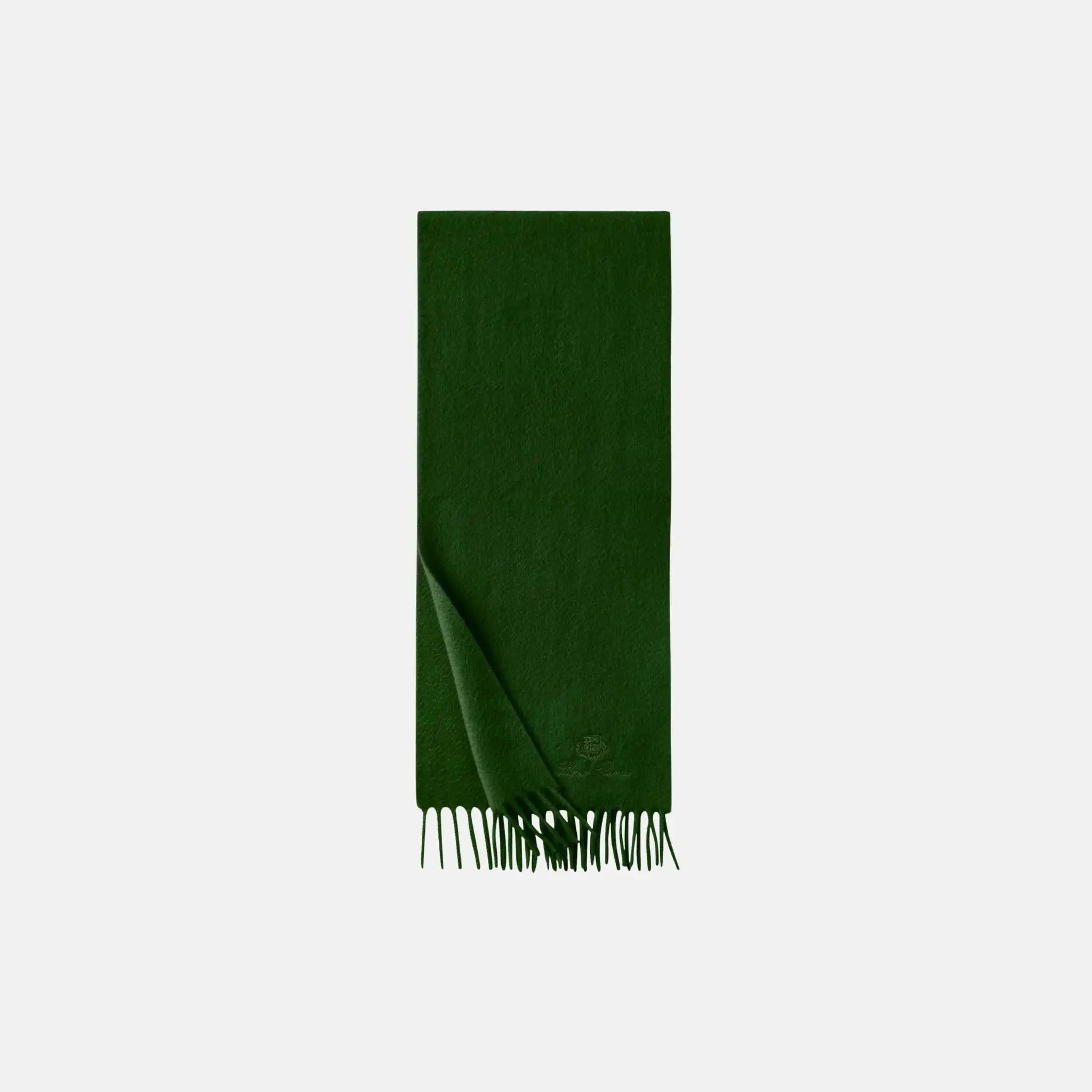 Loro Piana Kids Baby Unita Scarf Cashmere, Viridian