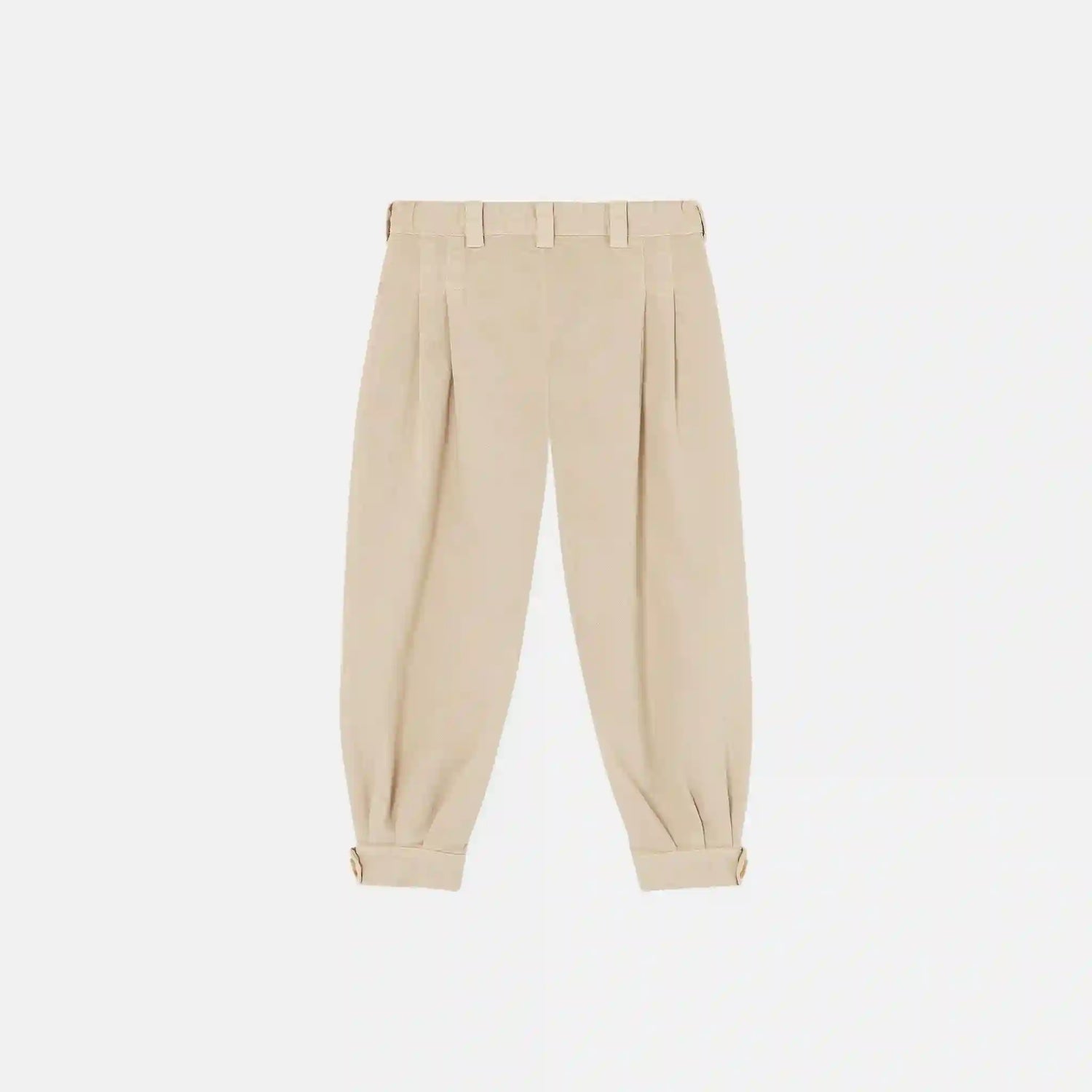Loro Piana Kids Roberto Pants in Cotton, Back