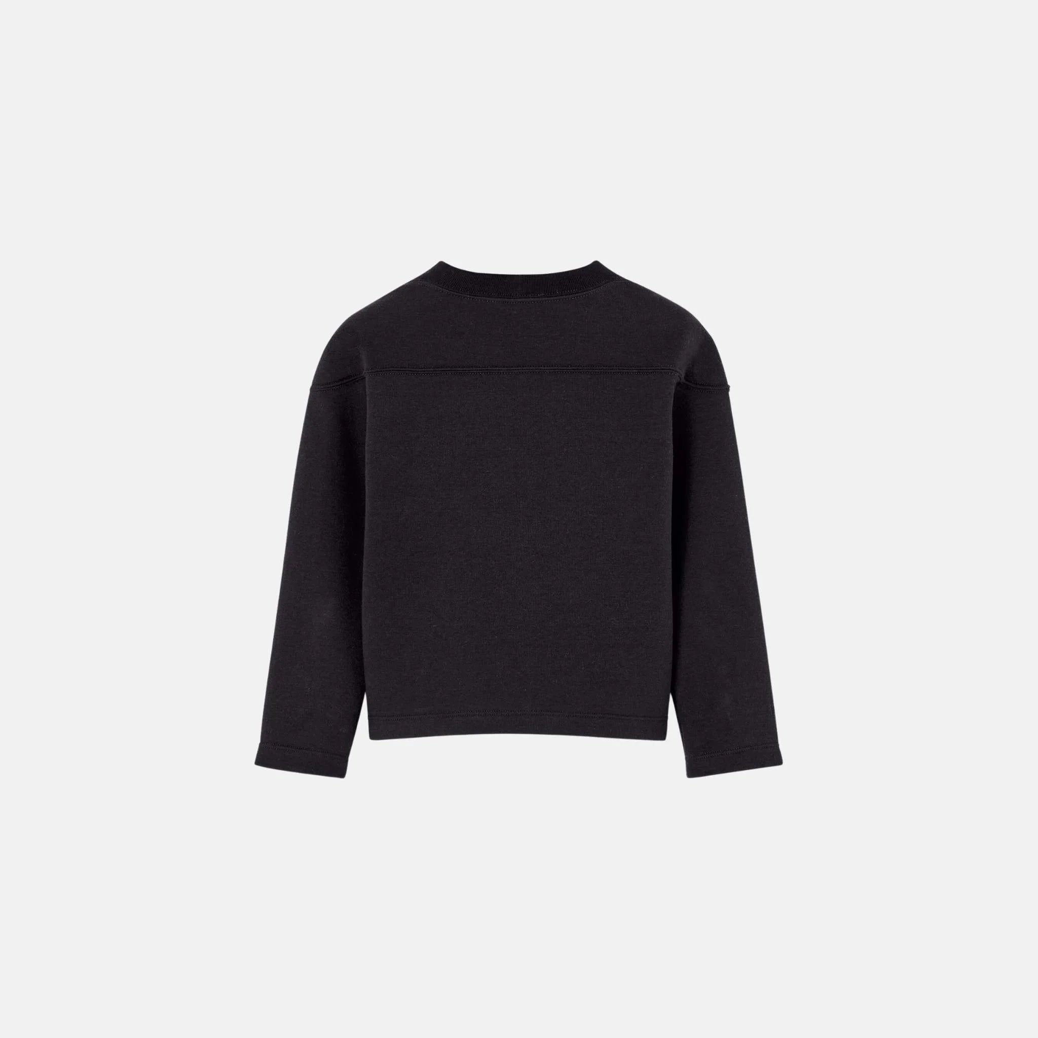 Loro Piana Kids Viera Crewneck Cashmere Cotton Silk, Back