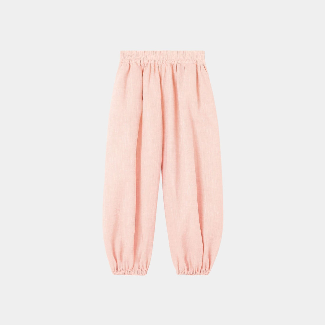 Loro Piana Lotty Trousers Linen, Peach Candle, Front