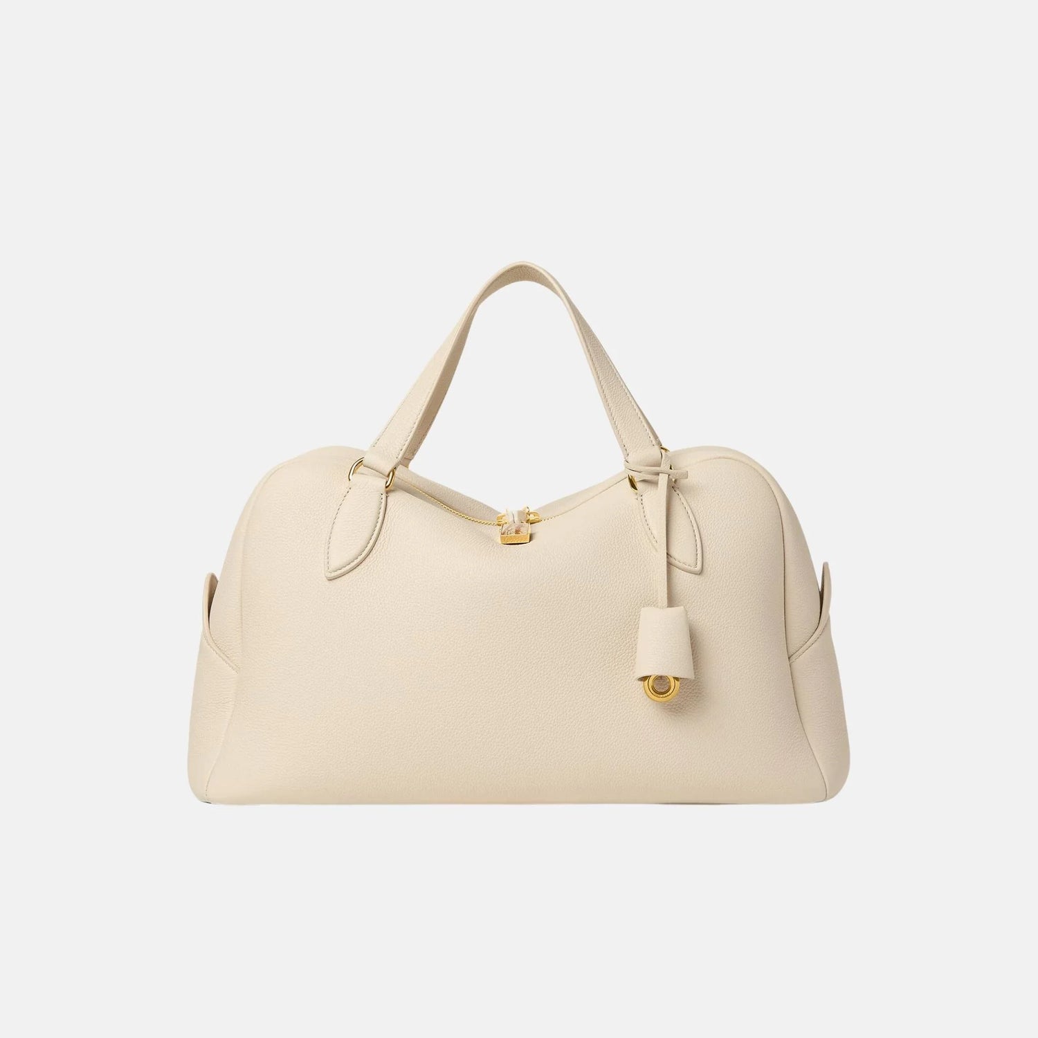 Loro Piana Medium Needle Bag in Calfskin, Front