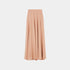 Loro Piana Monika Skirt Silk, Natural Shell, Front