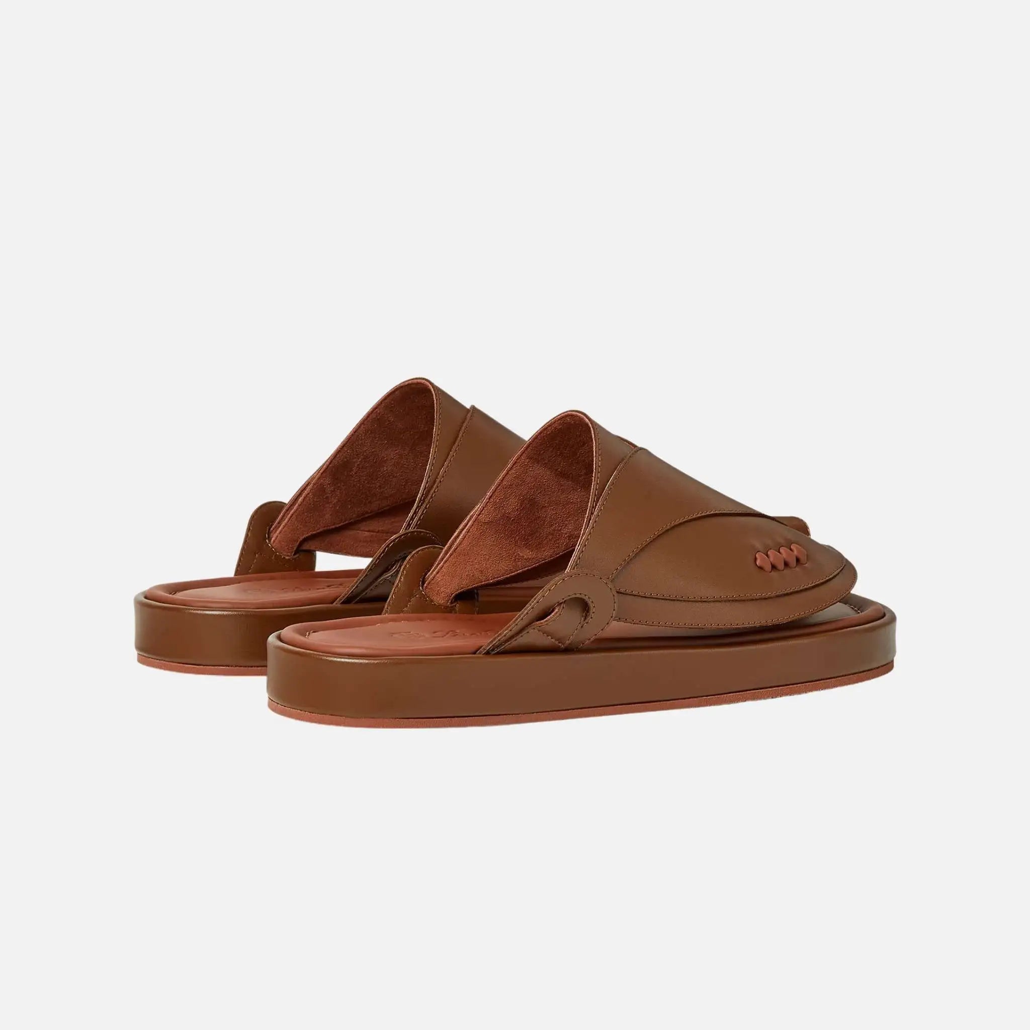 Loro Piana Noor Sandal Ox Leather, Back
