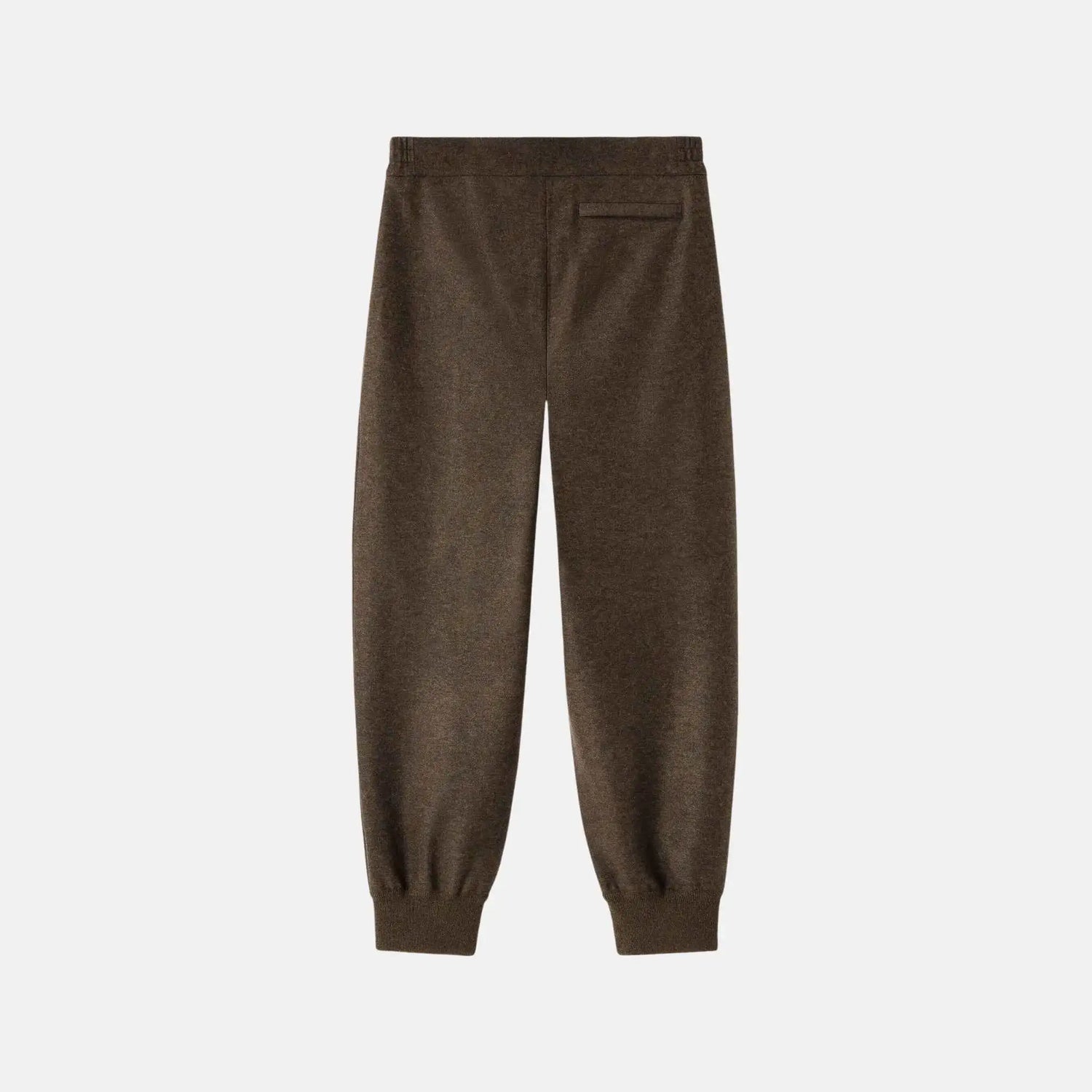 Loro Piana Rio Bodro Trousers Jersey Novalis, Deep Oak, Back