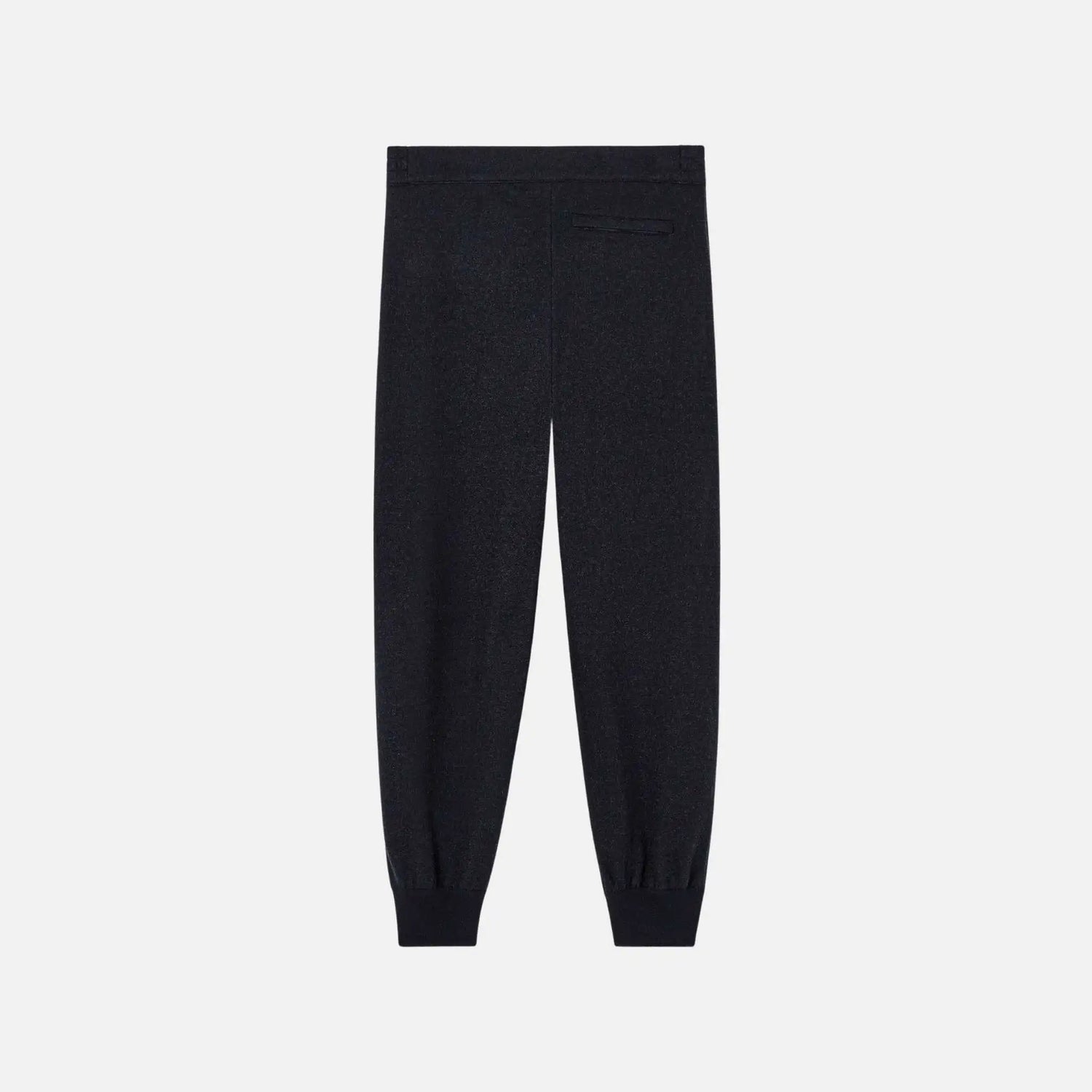 Loro Piana Rio Bodro Trousers Jersey Novalis, Navy Blue, Back