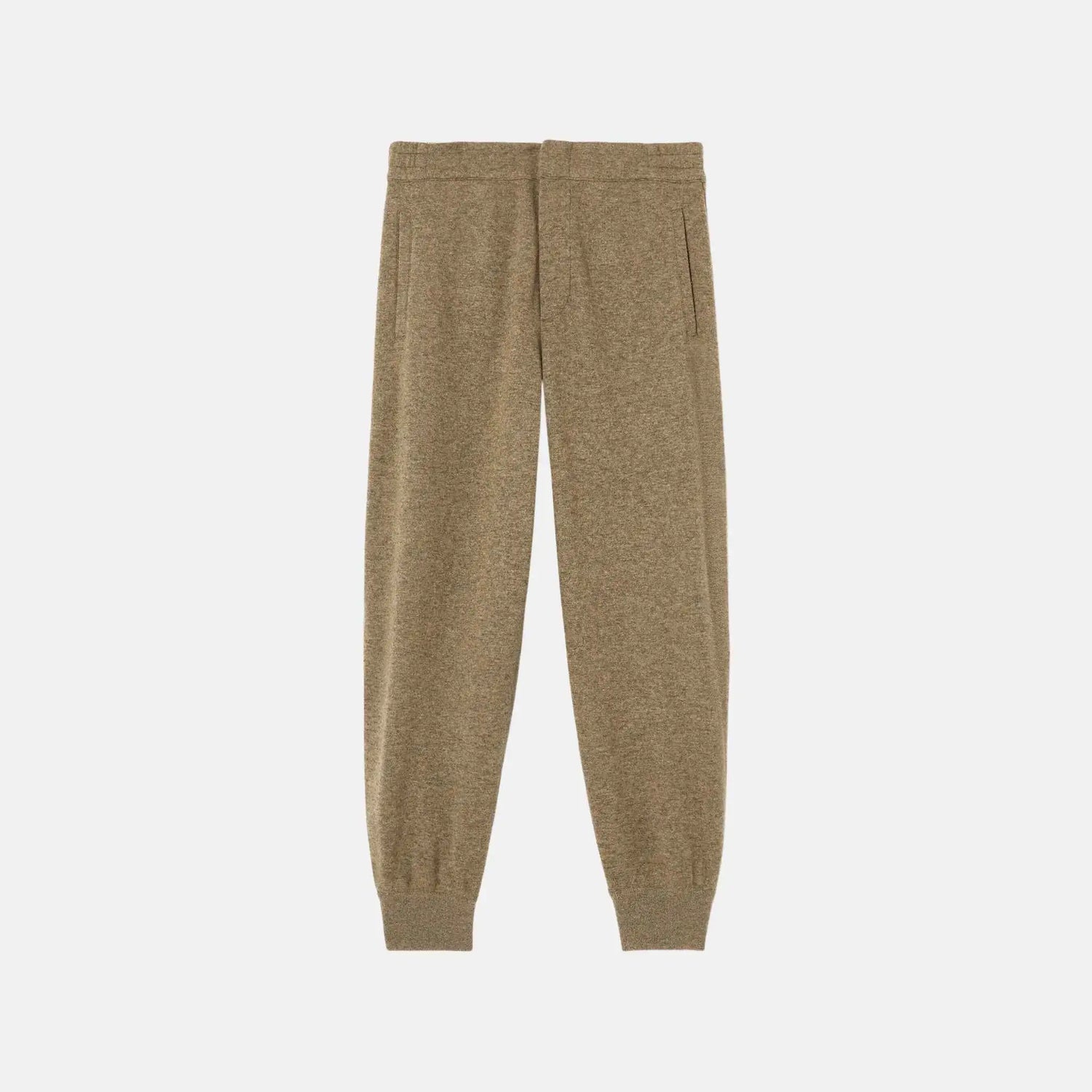 Loro Piana Rio Bodro Trousers Jersey Novalis, Wood Grain Melange, Front