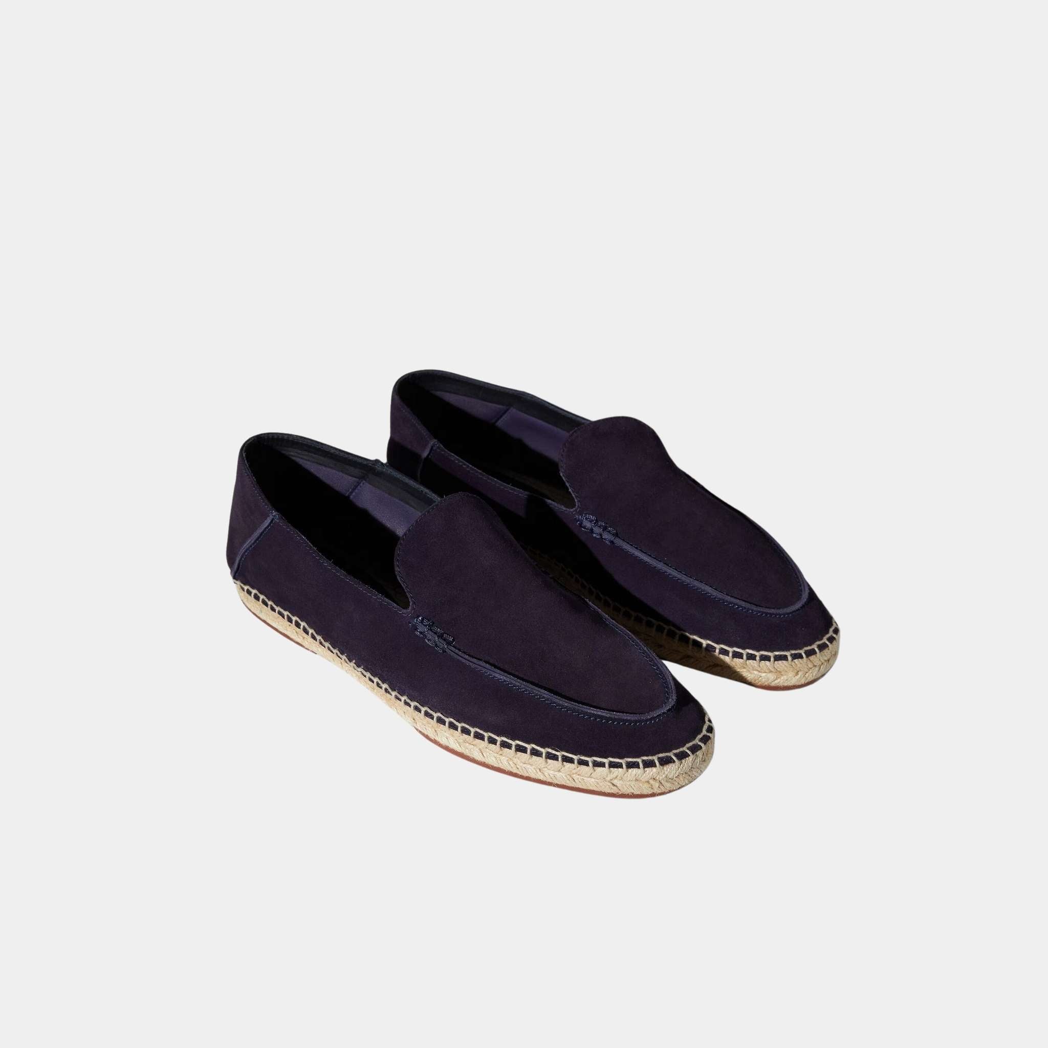 Loro Piana Seaside Walk Espadrille Suede, Summer Ilik, Front