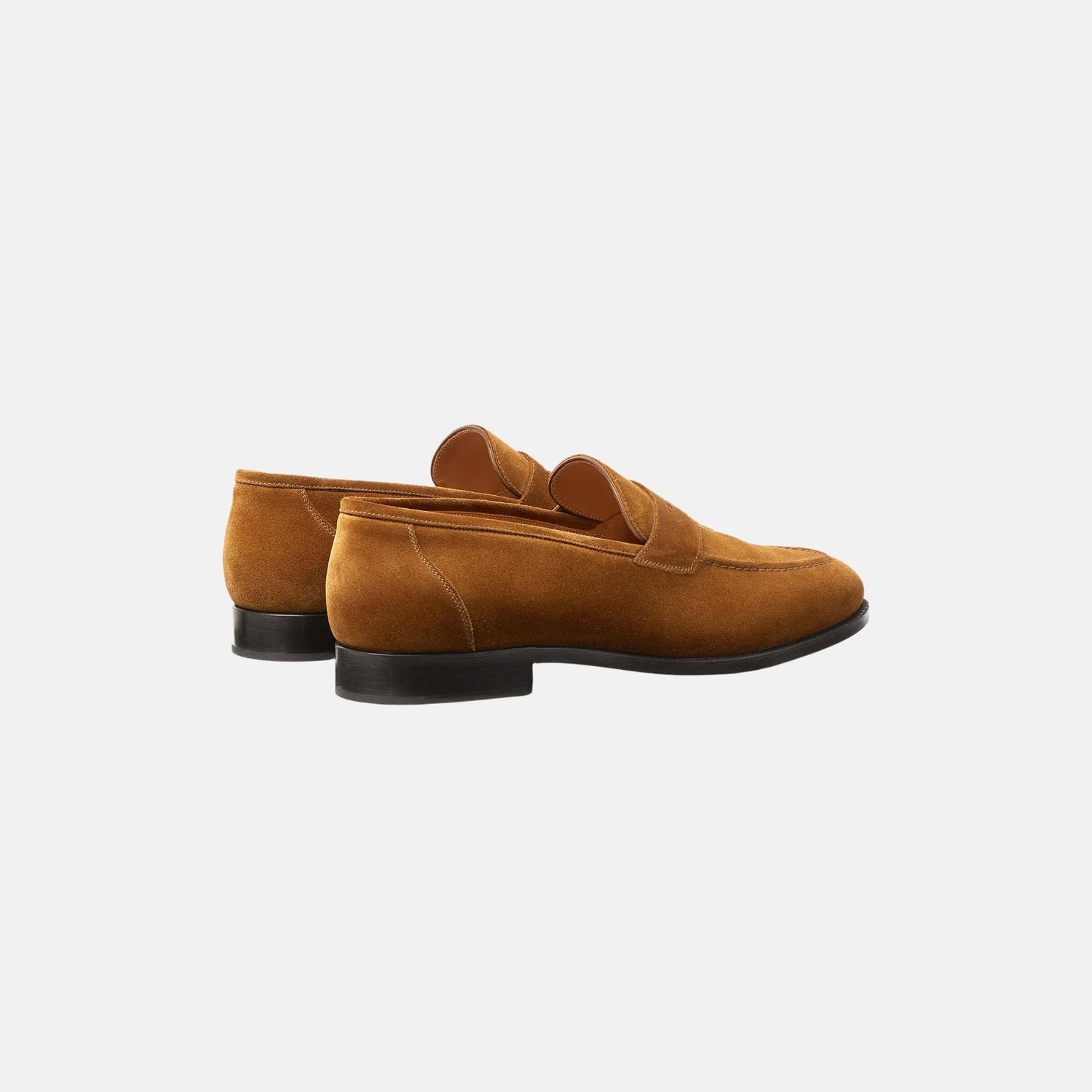 Loro Piana Sergio Loafer Ox Leather, Tan, Back