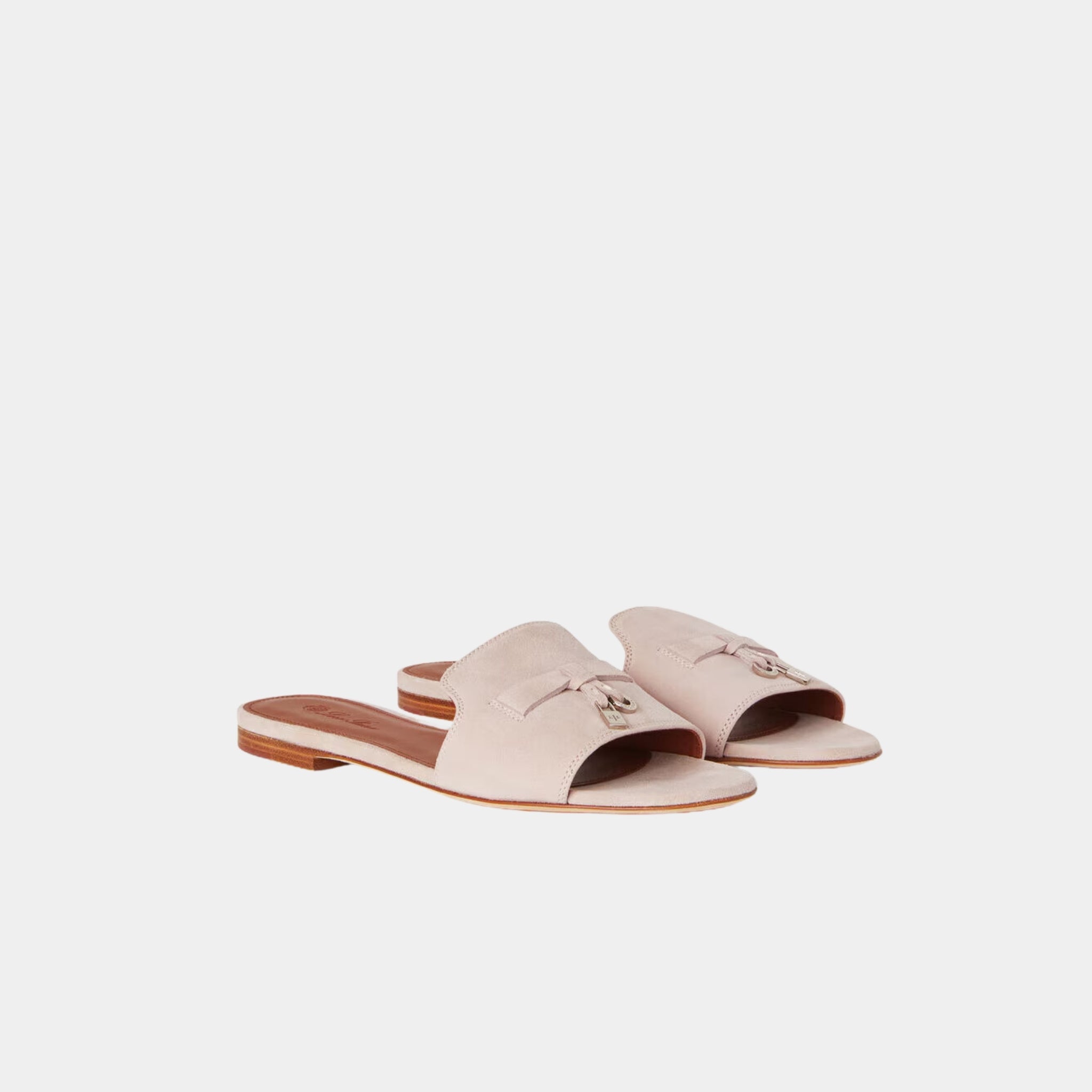 Summer Charms Flat Sandal Suede Goatskin