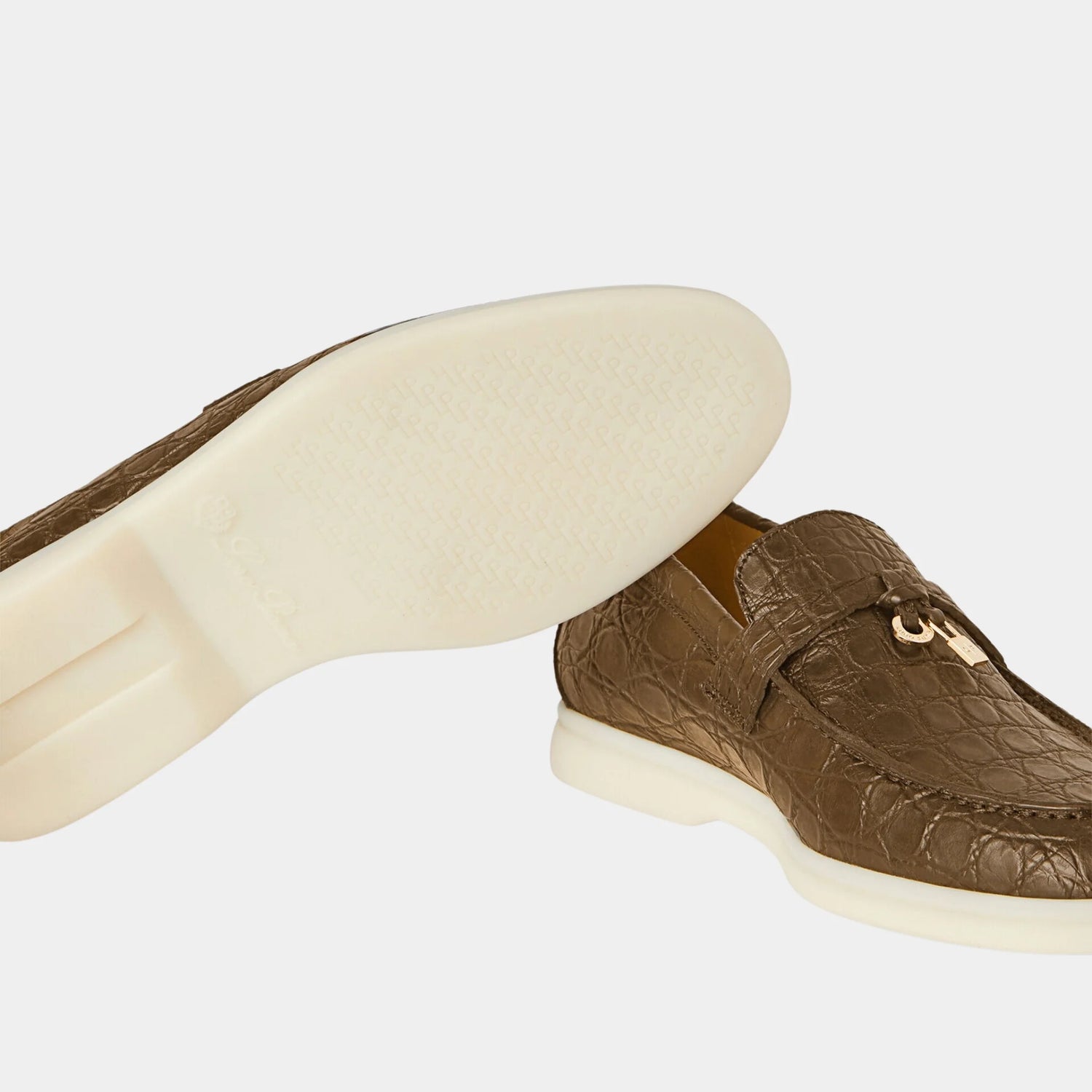 Summer Charms Walk Loafer in Caiman Leather