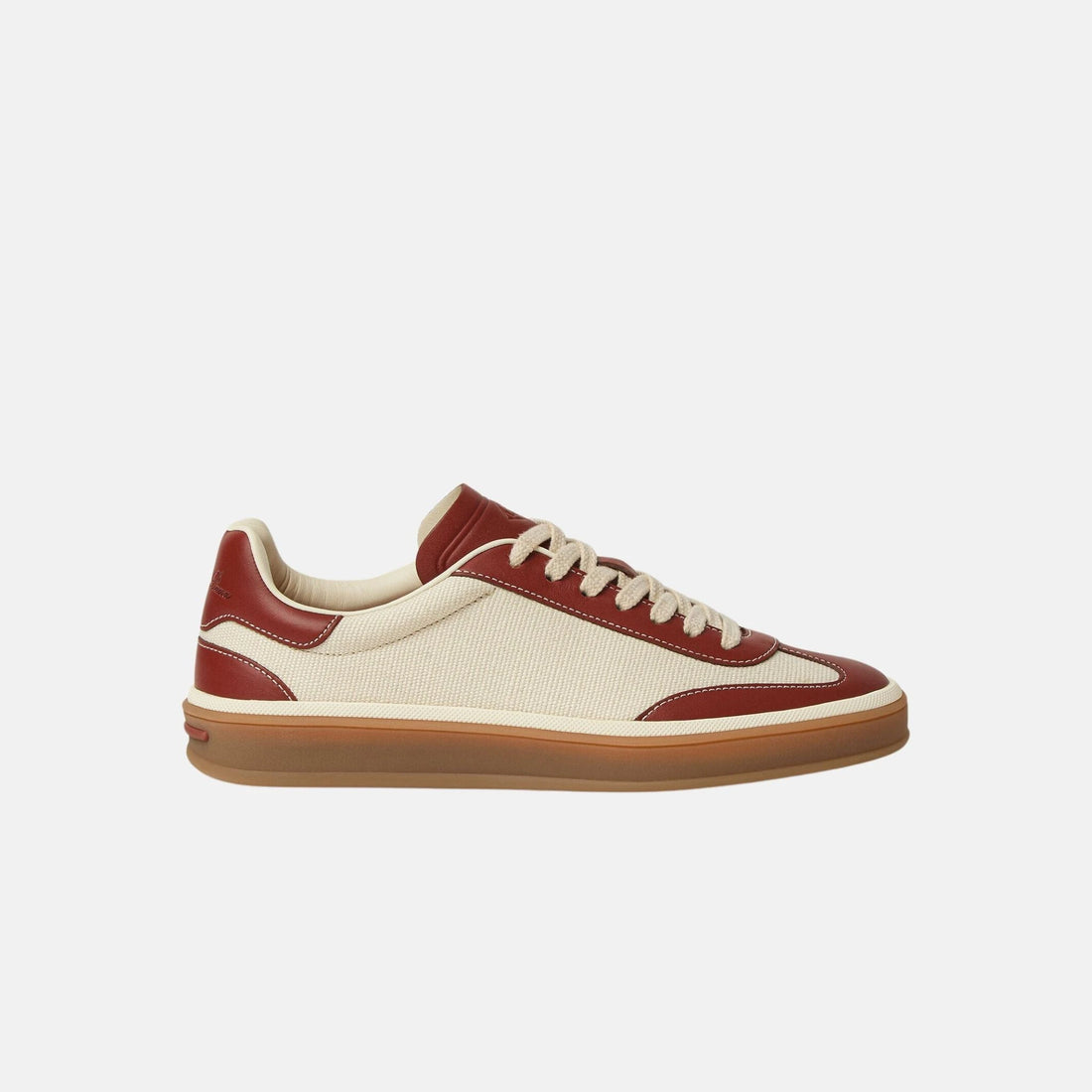 Loro Piana Tennis Walk Sneaker in Cotton, Side