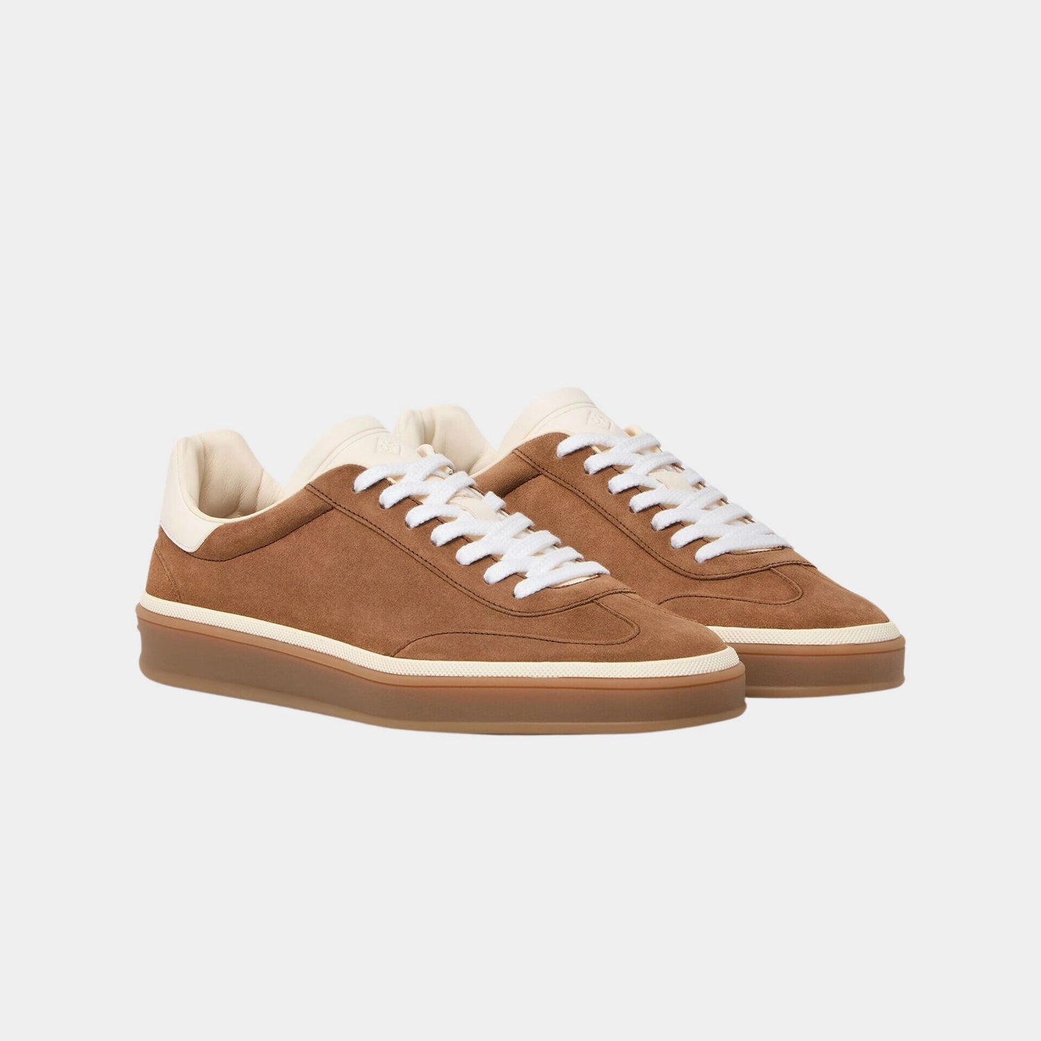 Loro Piana Tennis Walk Sneaker Suede Calf Split, Colour Vicuna, Side 