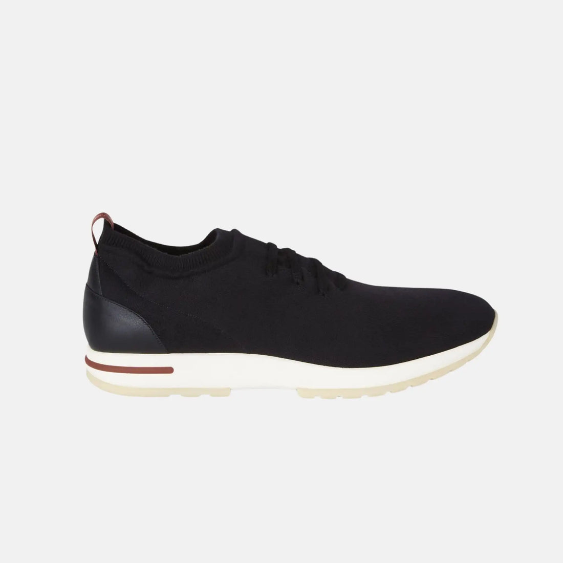 Loro Piana The Gift Of Kings 360 LP Flexy Walk Sneaker, Black, Side