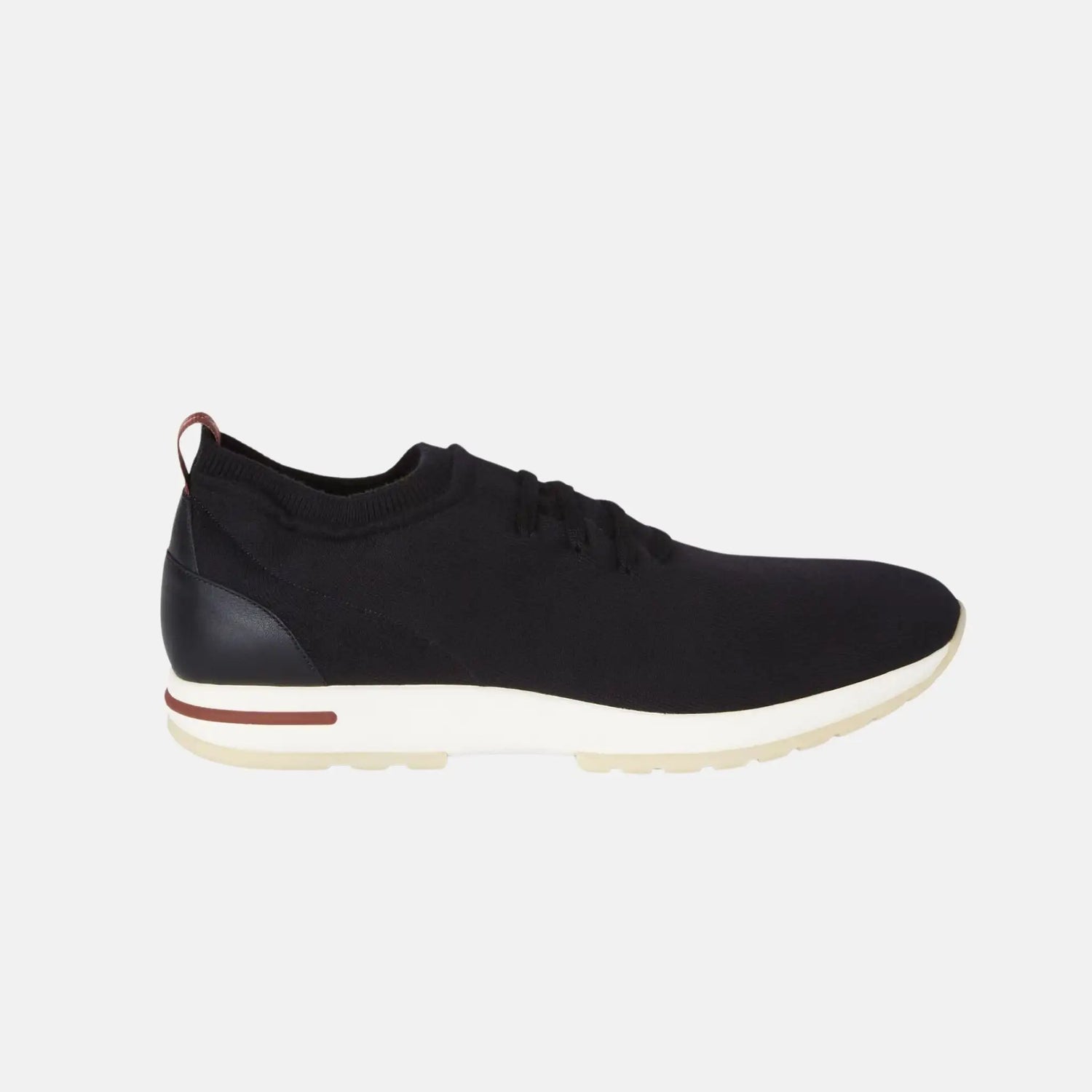Loro Piana The Gift Of Kings 360 LP Flexy Walk Sneaker, Black, Side
