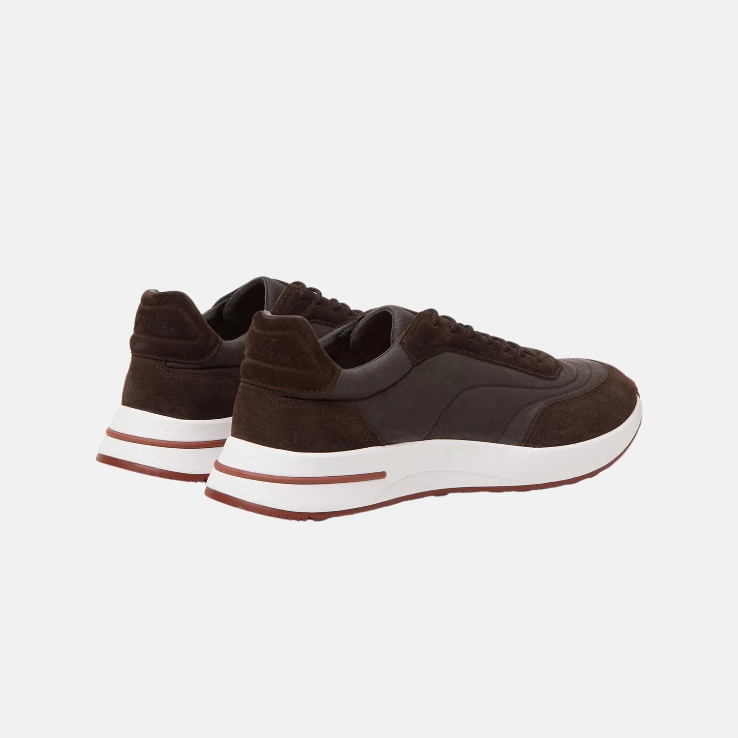 Loro Piana Week End Walk Sneaker, Cedar Bronze, Back