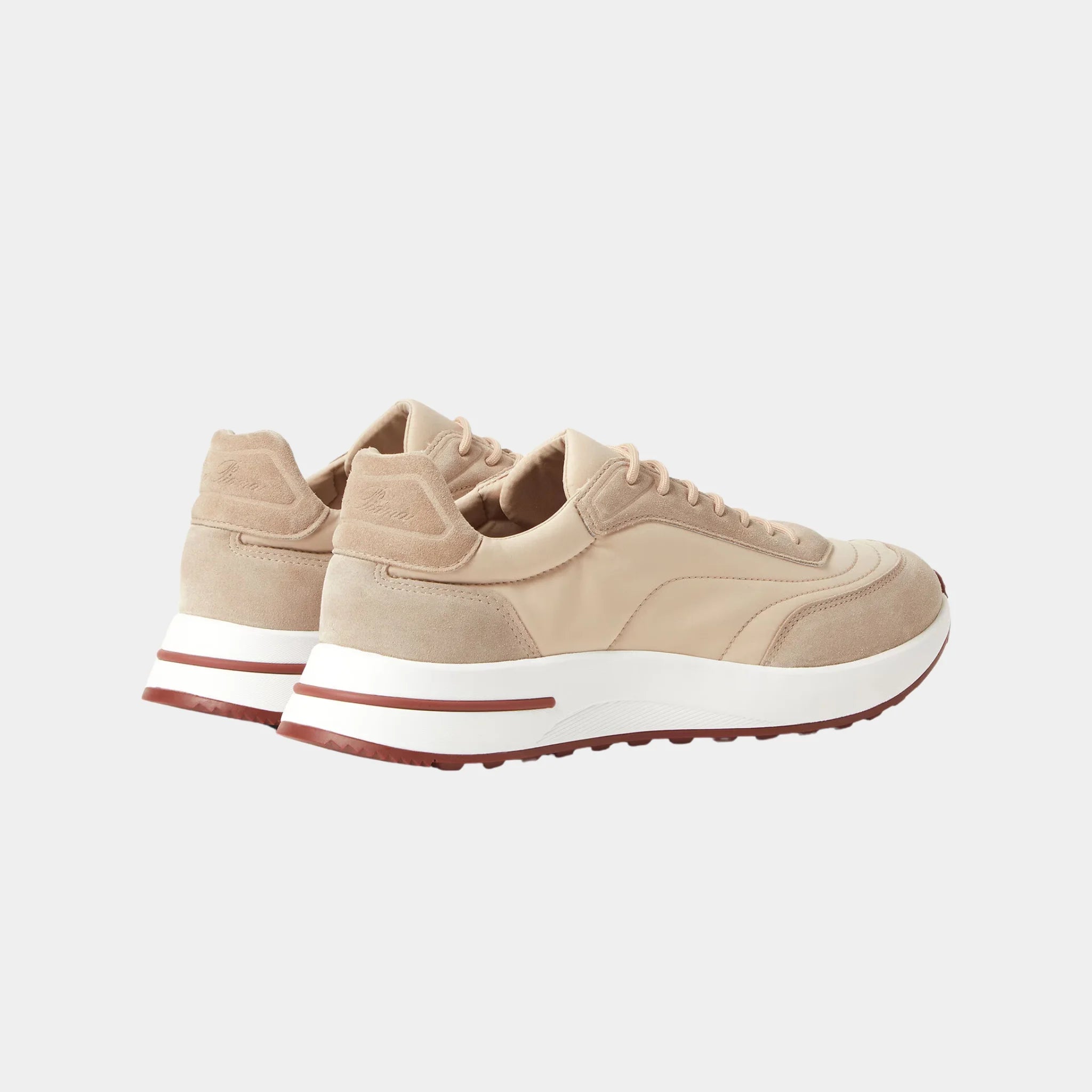 Loro Piana Week End Walk Sneaker, Sand Shell, Back