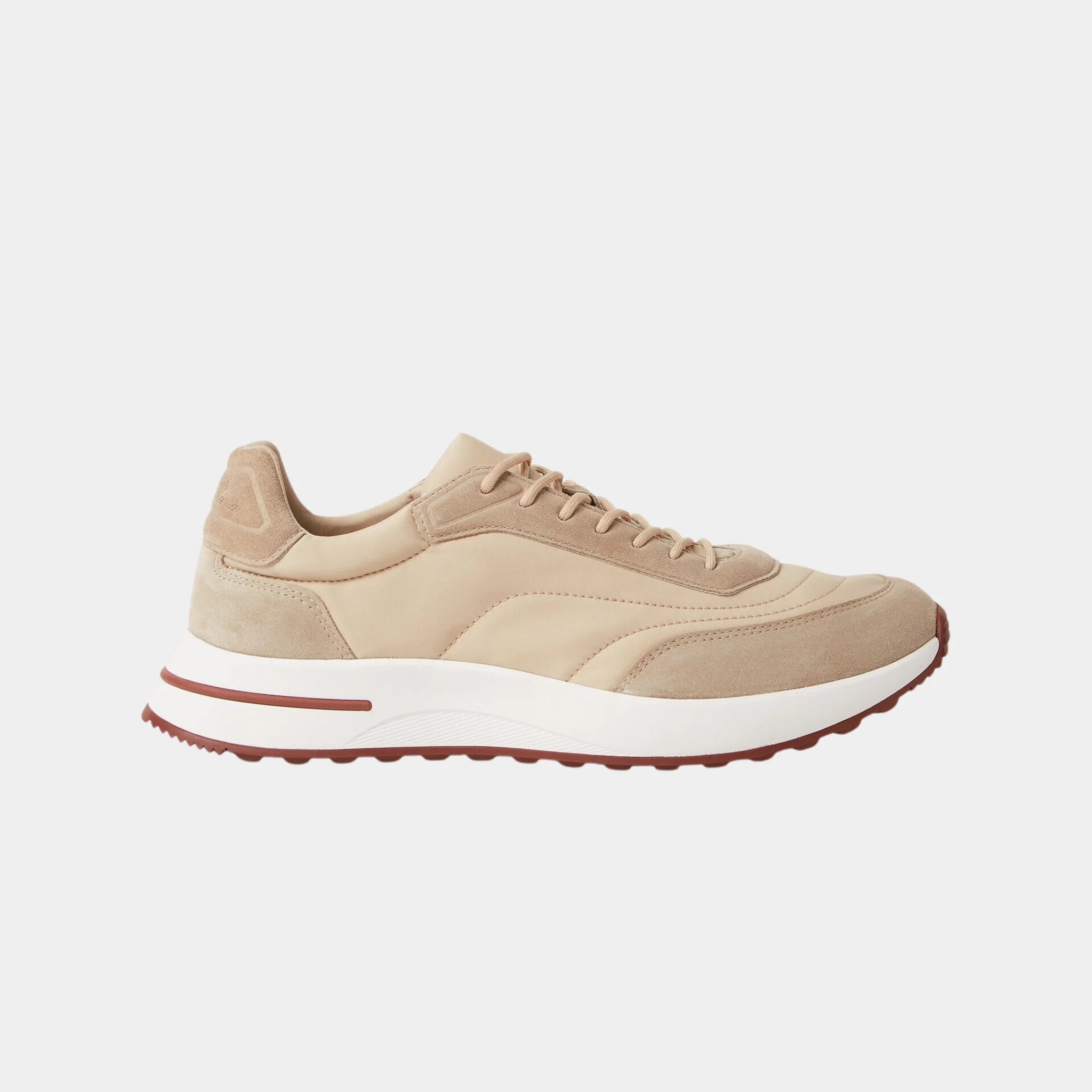 Loro Piana Week End Walk Sneaker, Sand Shell, Side