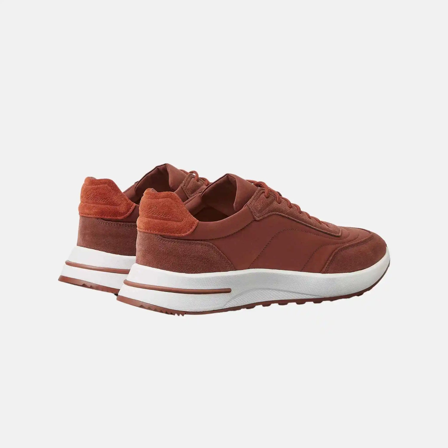 Loro Piana Week End Walk Sneaker Microfibre Storm System, Sanguine Pencil, Back