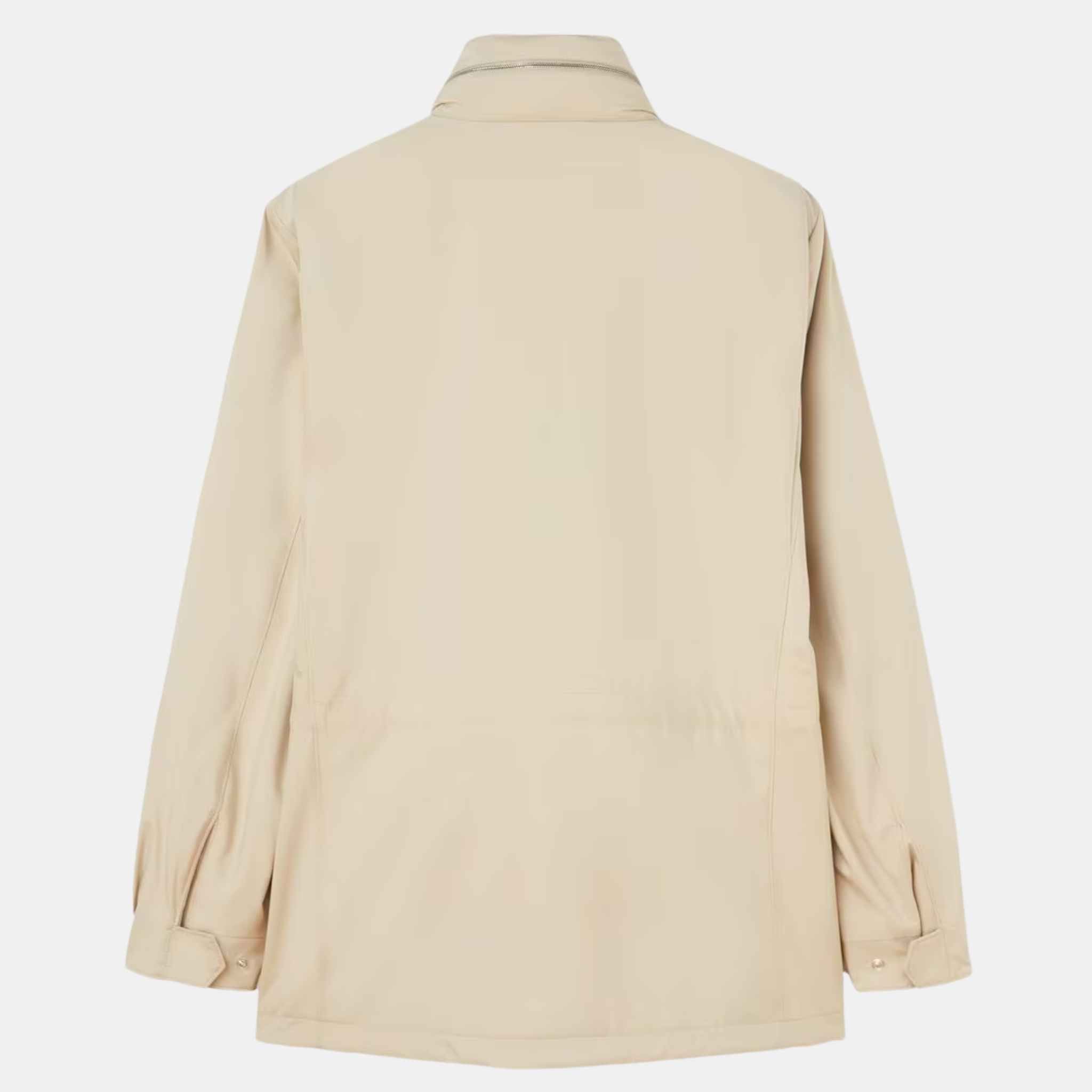 Loro Piana Windmate Traveller Jacket, Sand Shell, Back