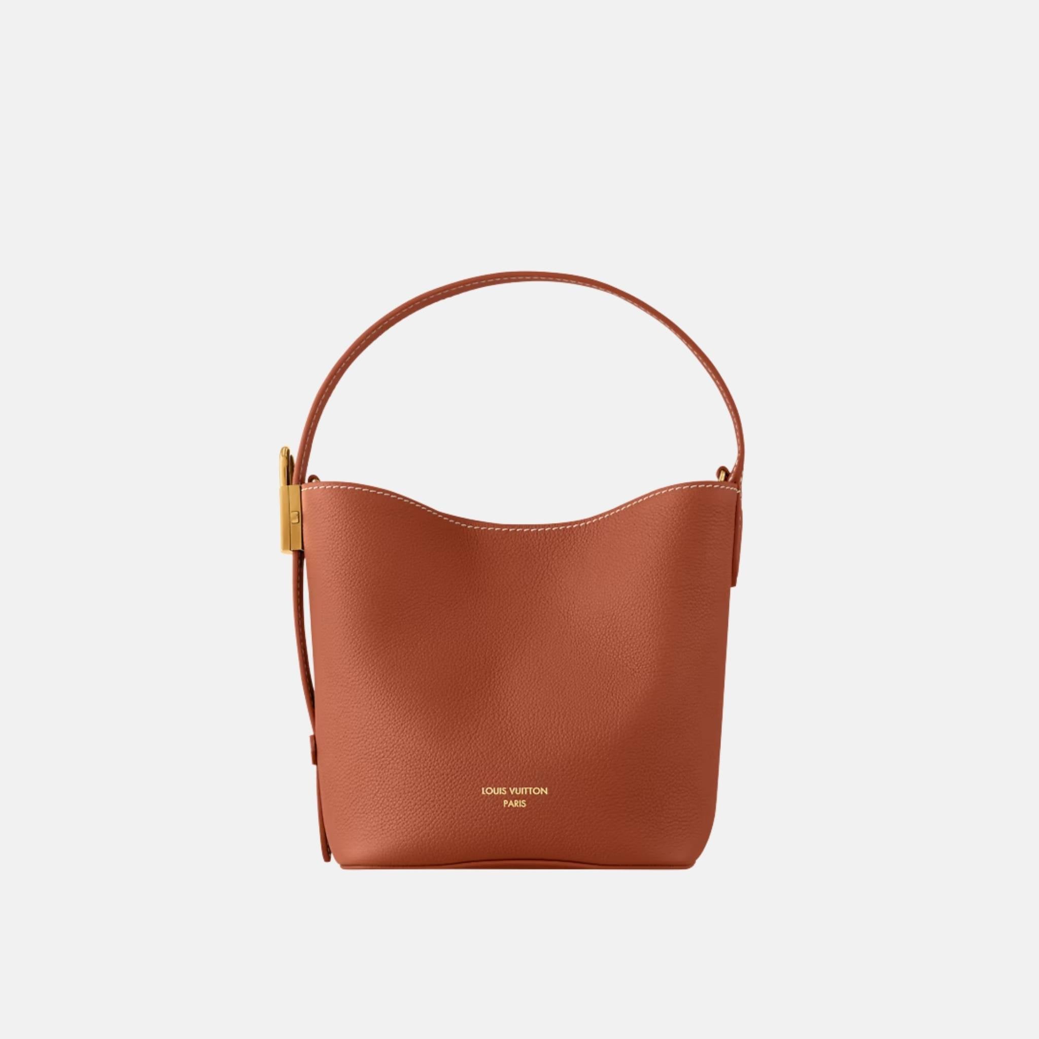 Louis Vuitton All In BB Low Key Bag, Cognac, Front