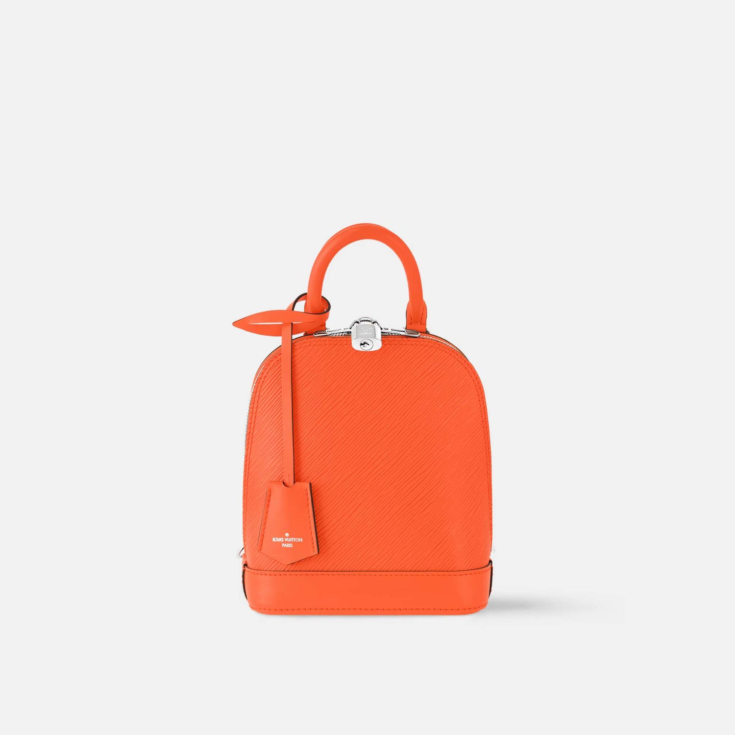 Louis Vuitton Alma Backpack Epi Leather, Orange, Front