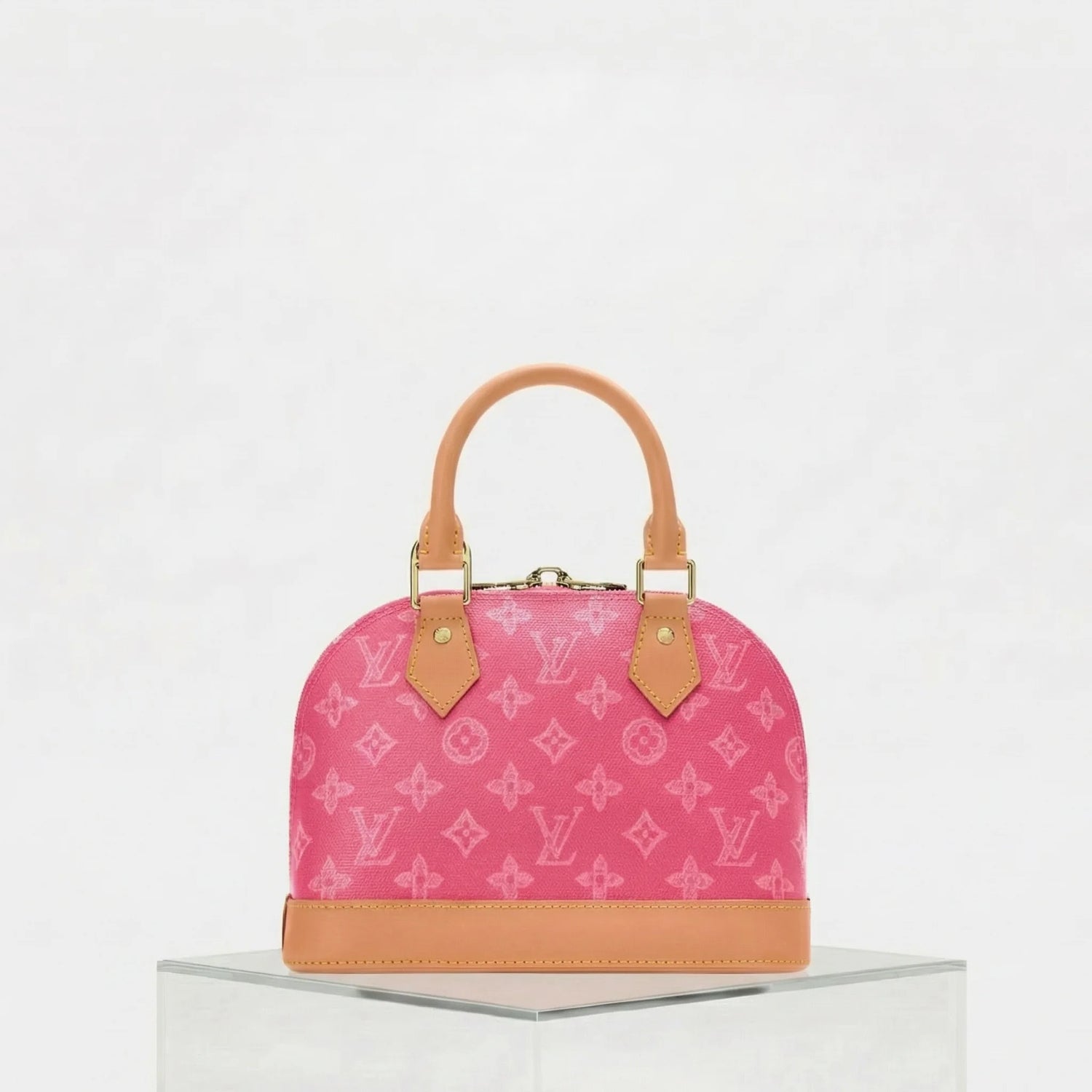 Louis Vuitton Alma BB Handbag Monogram Origine, Back